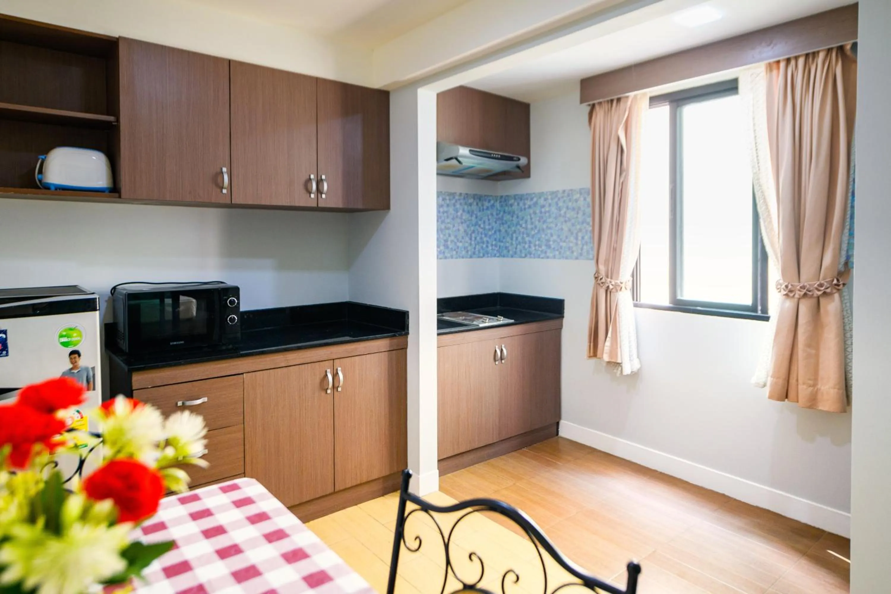 Kitchen or kitchenette in Scandia Beach Hotel