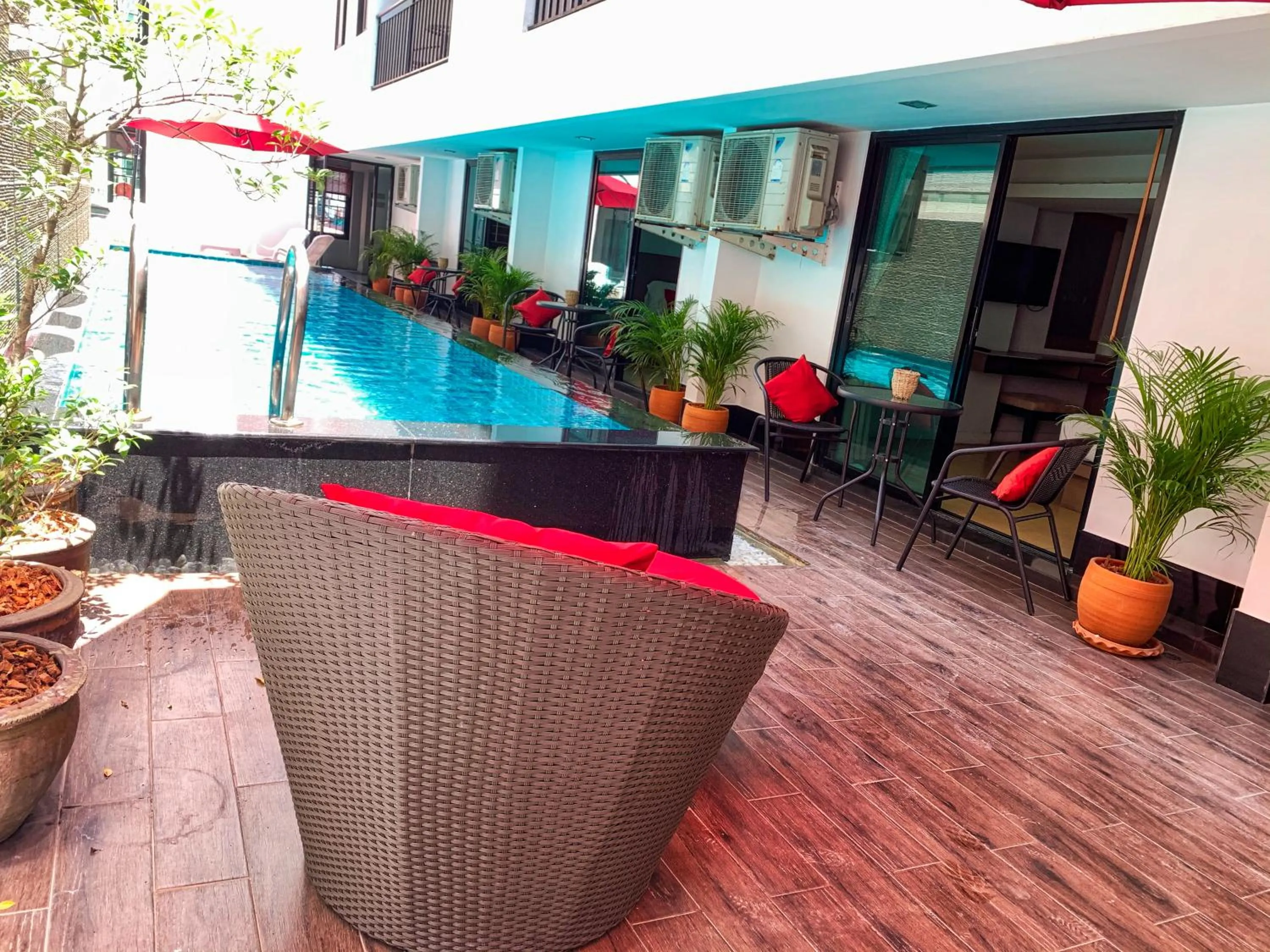 Balcony/Terrace in Scandia Beach Hotel