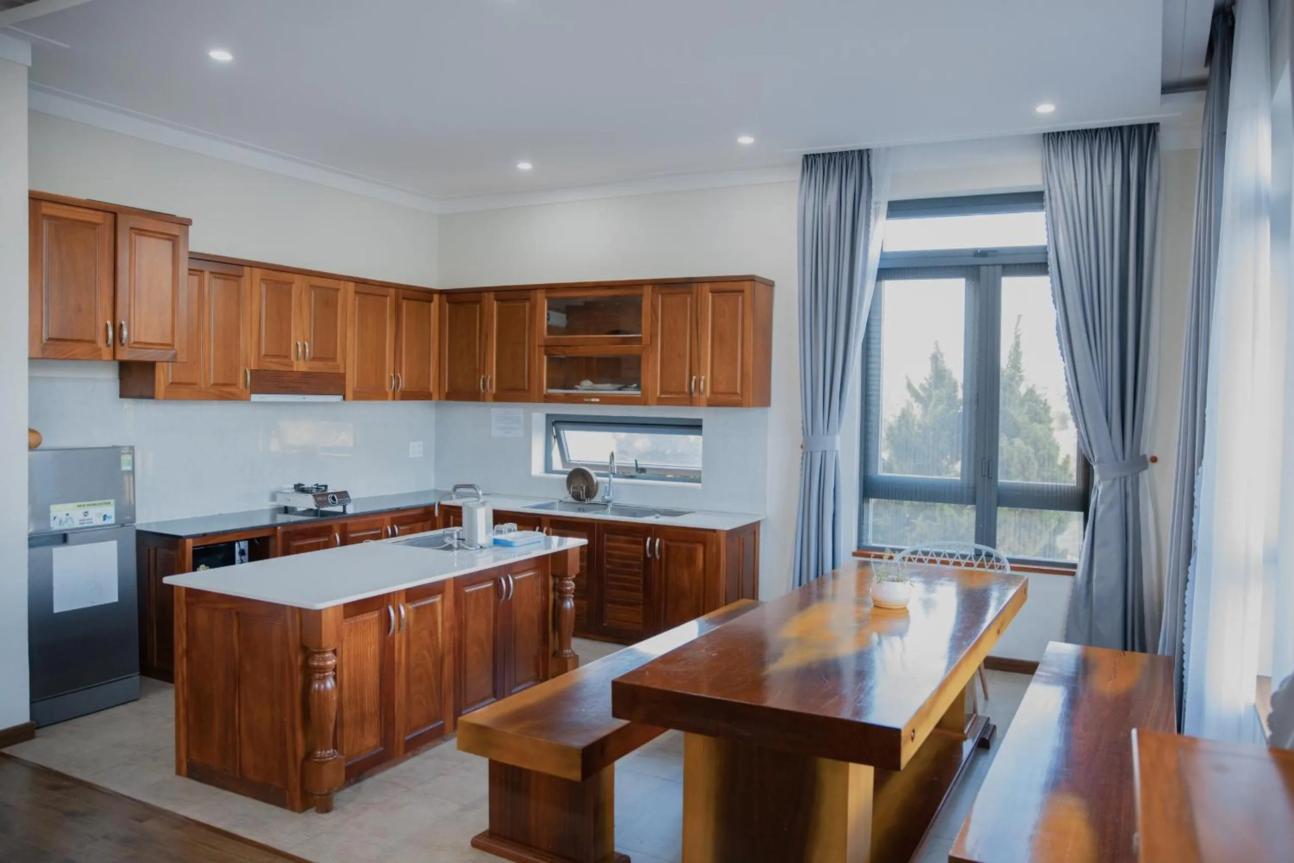 kitchen in SEN VILLA Boutique