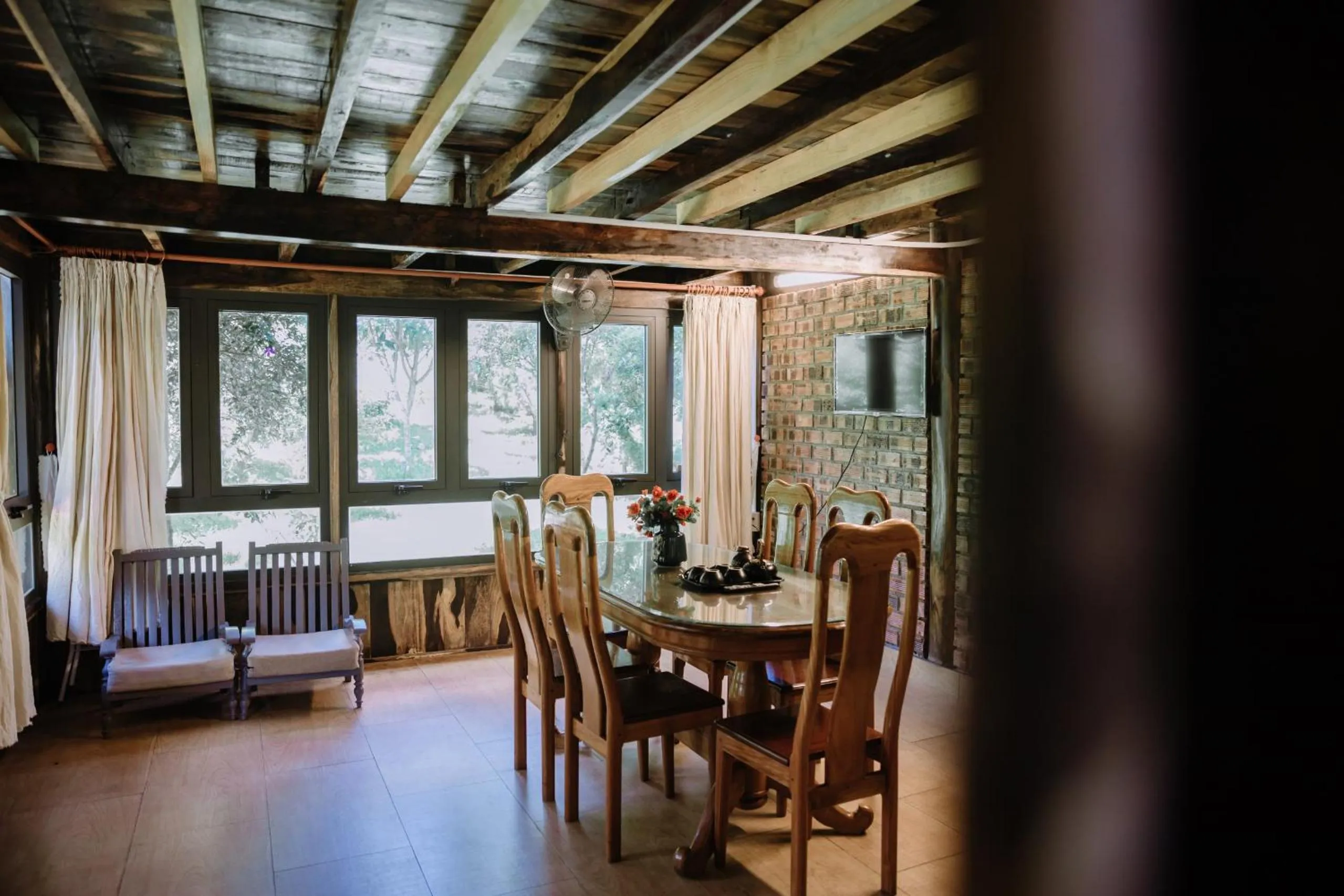 kitchen in SEN VILLA Boutique