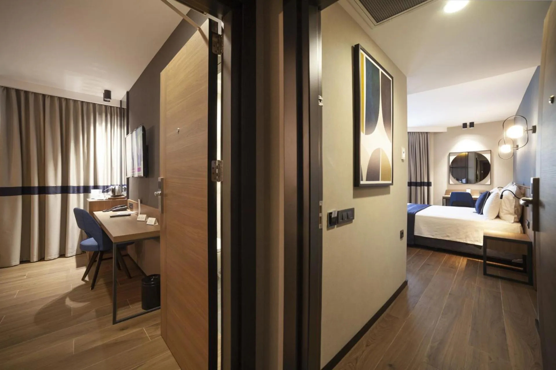 Photo of the whole room, Bed in GRANBELLAHOTEL