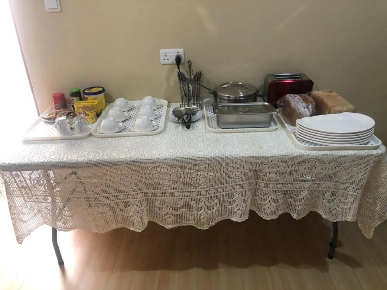 Breakfast in Travelodge