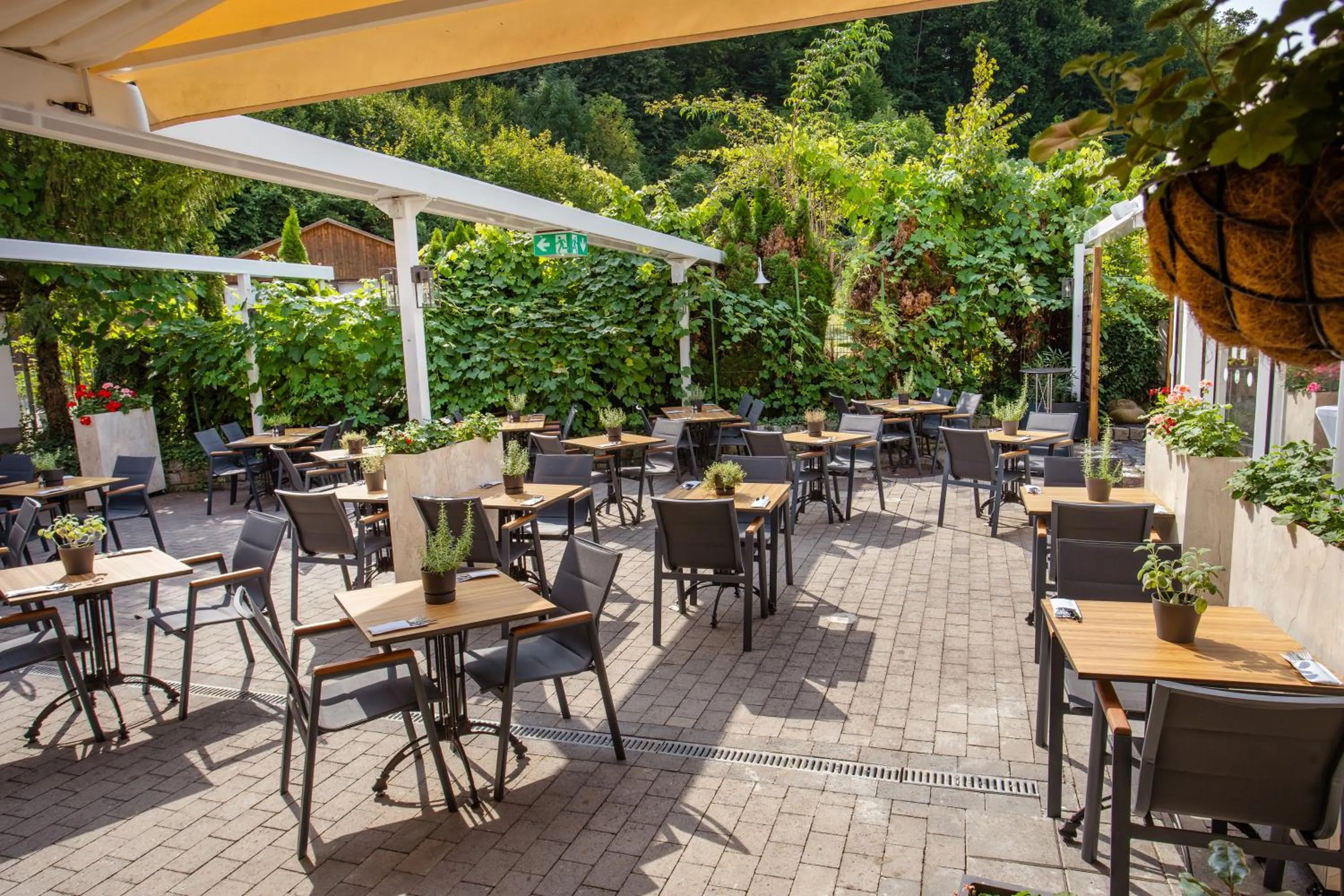 Patio in Hotel Bessunger Forst