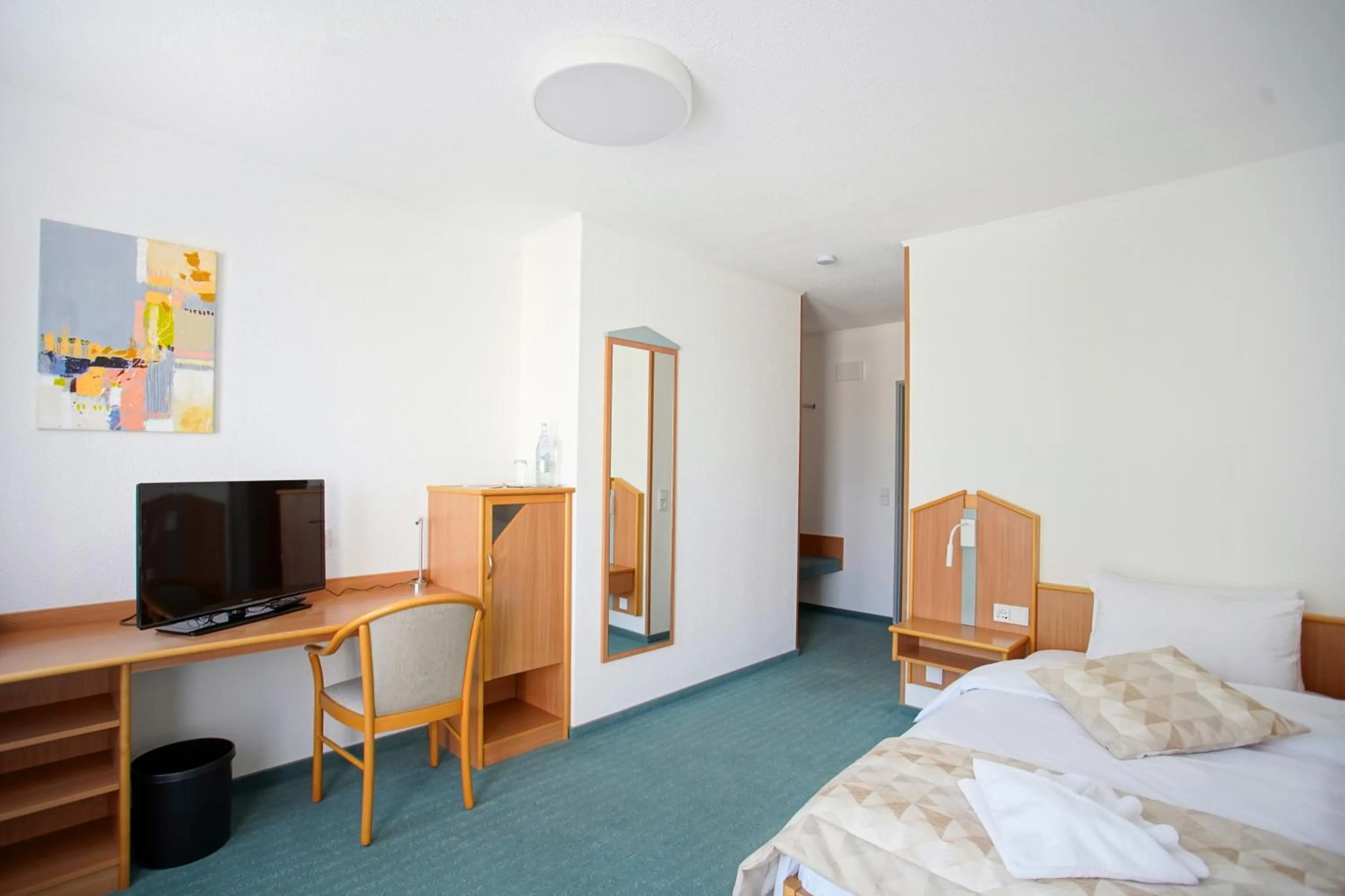 Bed in Hotel Bessunger Forst