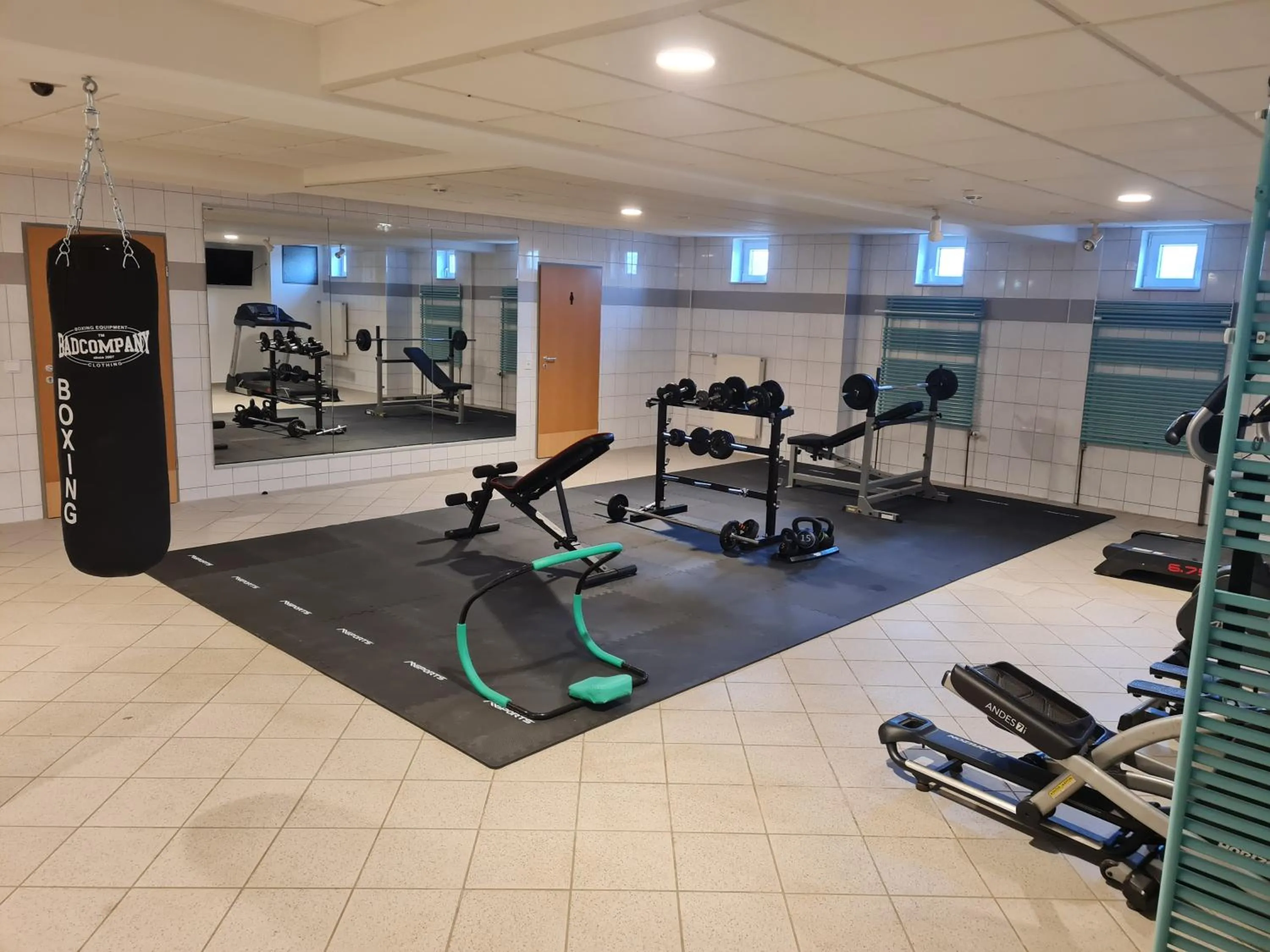 Fitness centre/facilities in Hotel Bessunger Forst