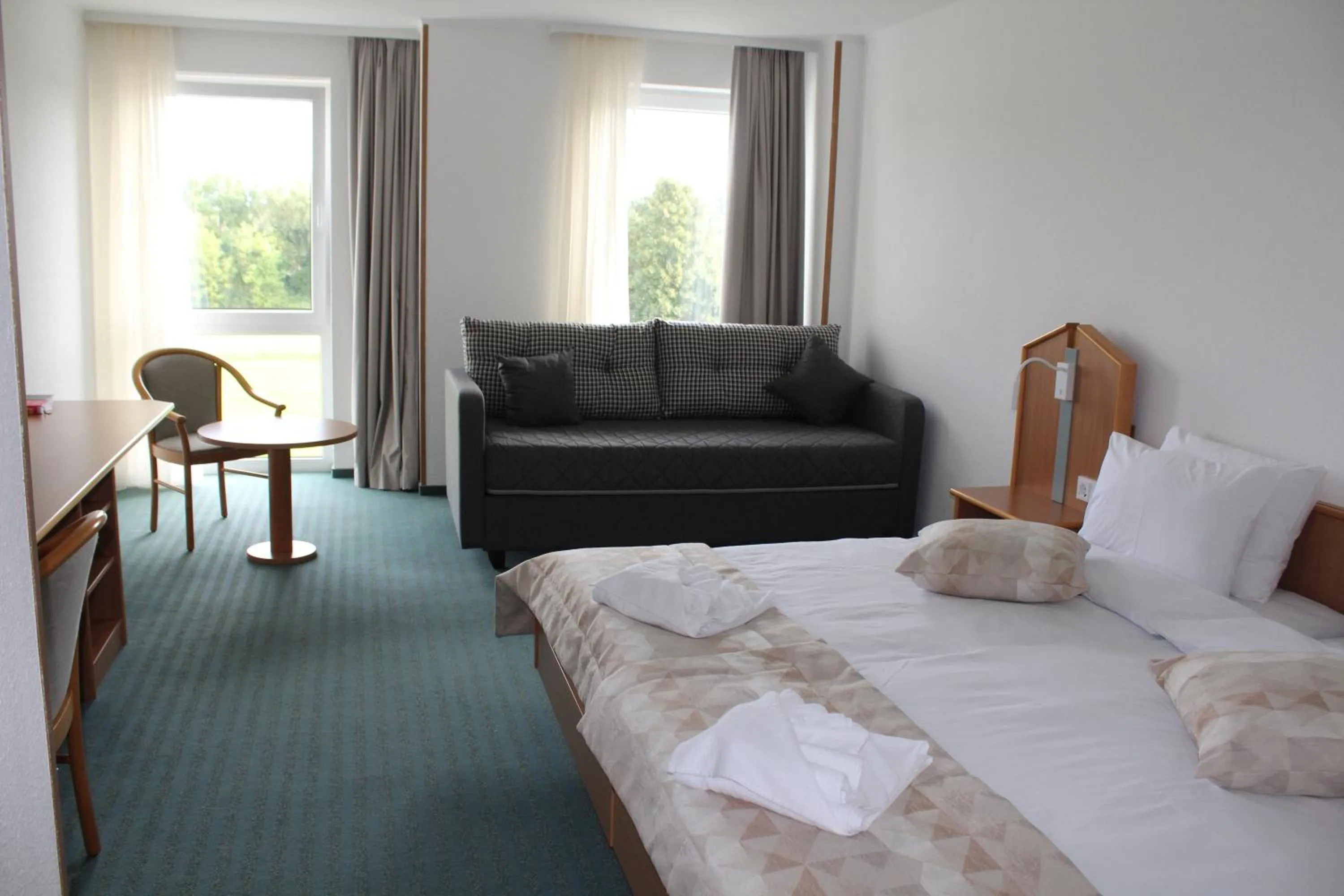 Bed in Hotel Bessunger Forst