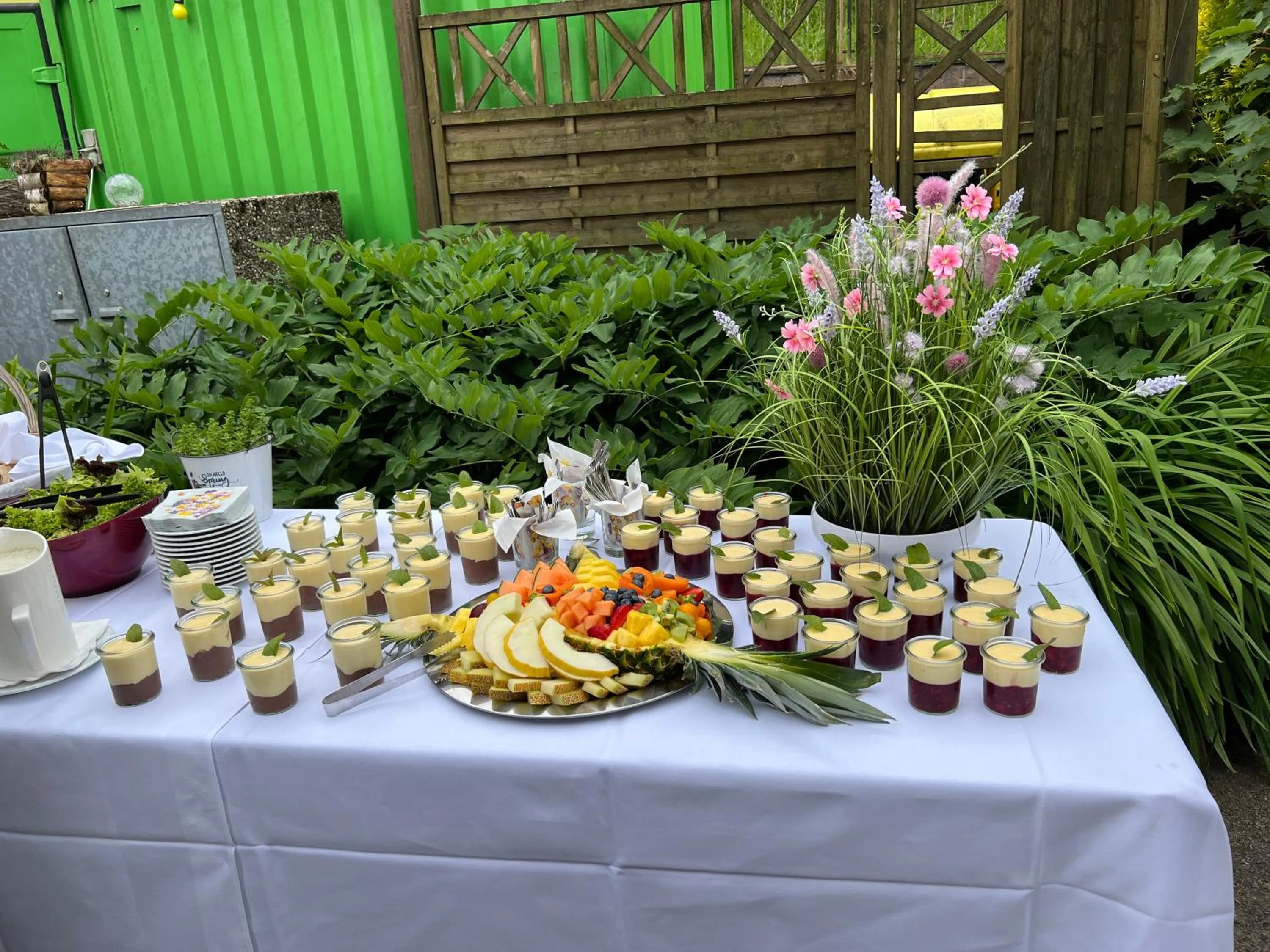 BBQ facilities in Berghotel Talblick