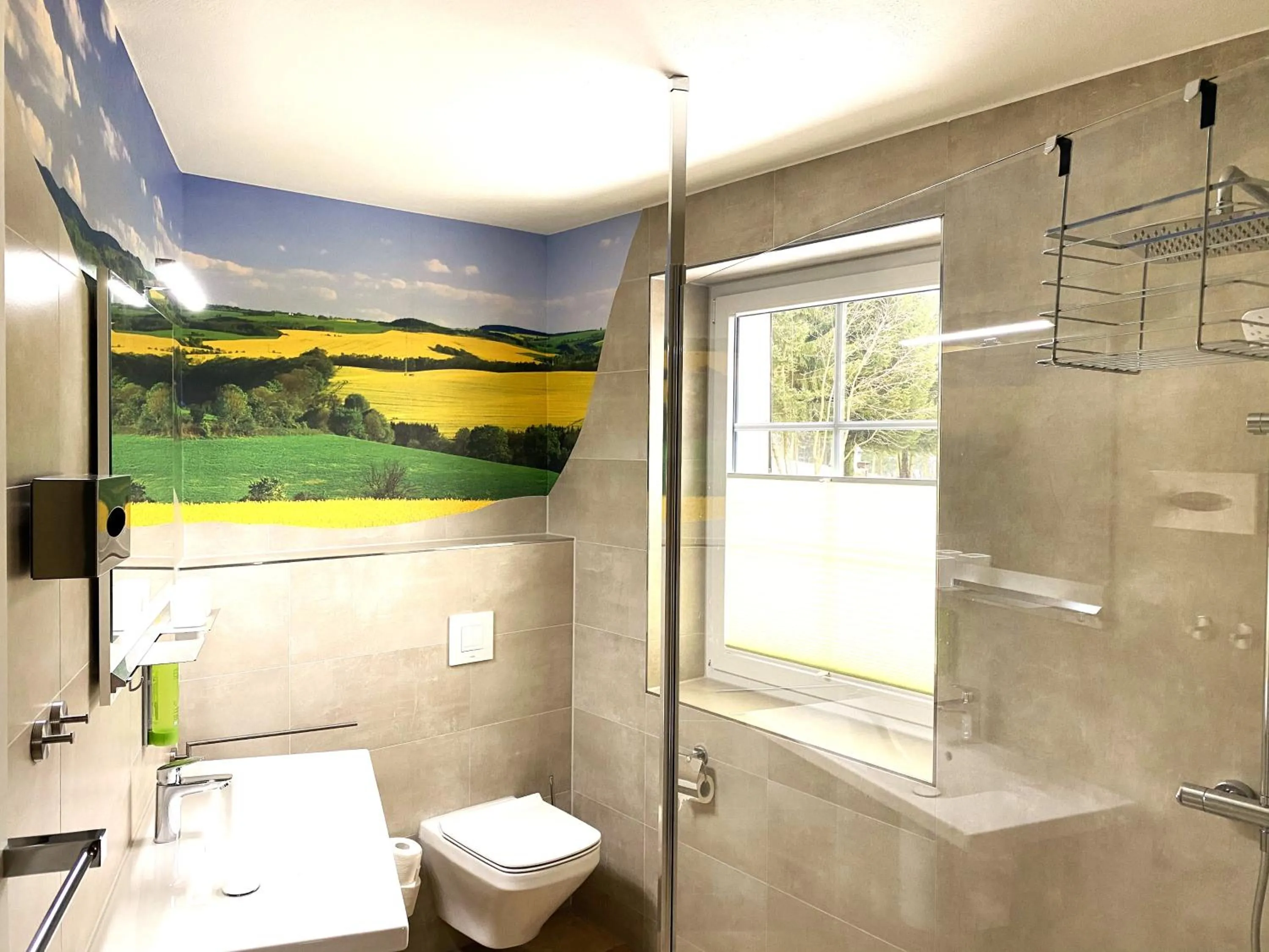 Bathroom in Berghotel Talblick