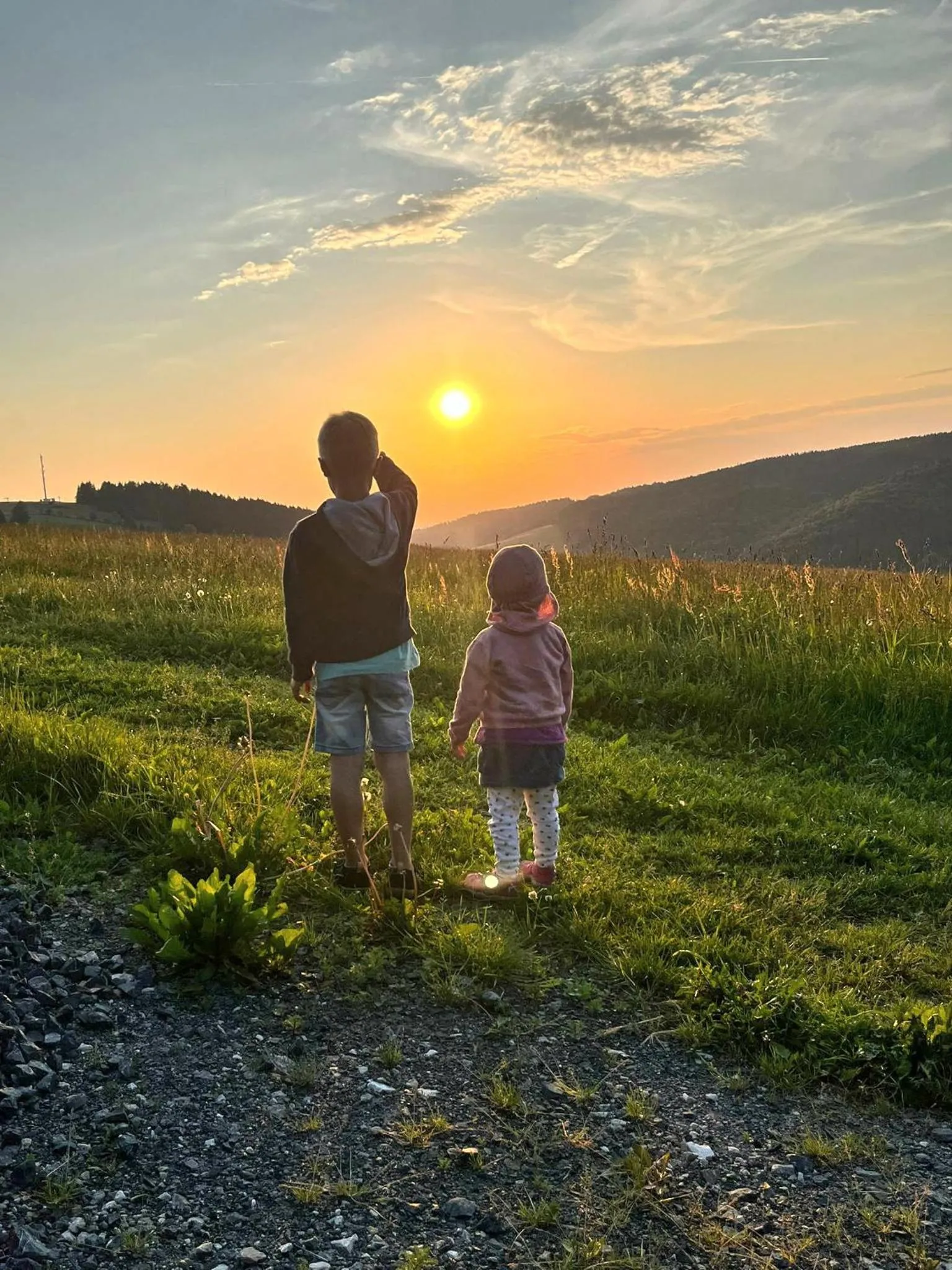 Sunset in Berghotel Talblick
