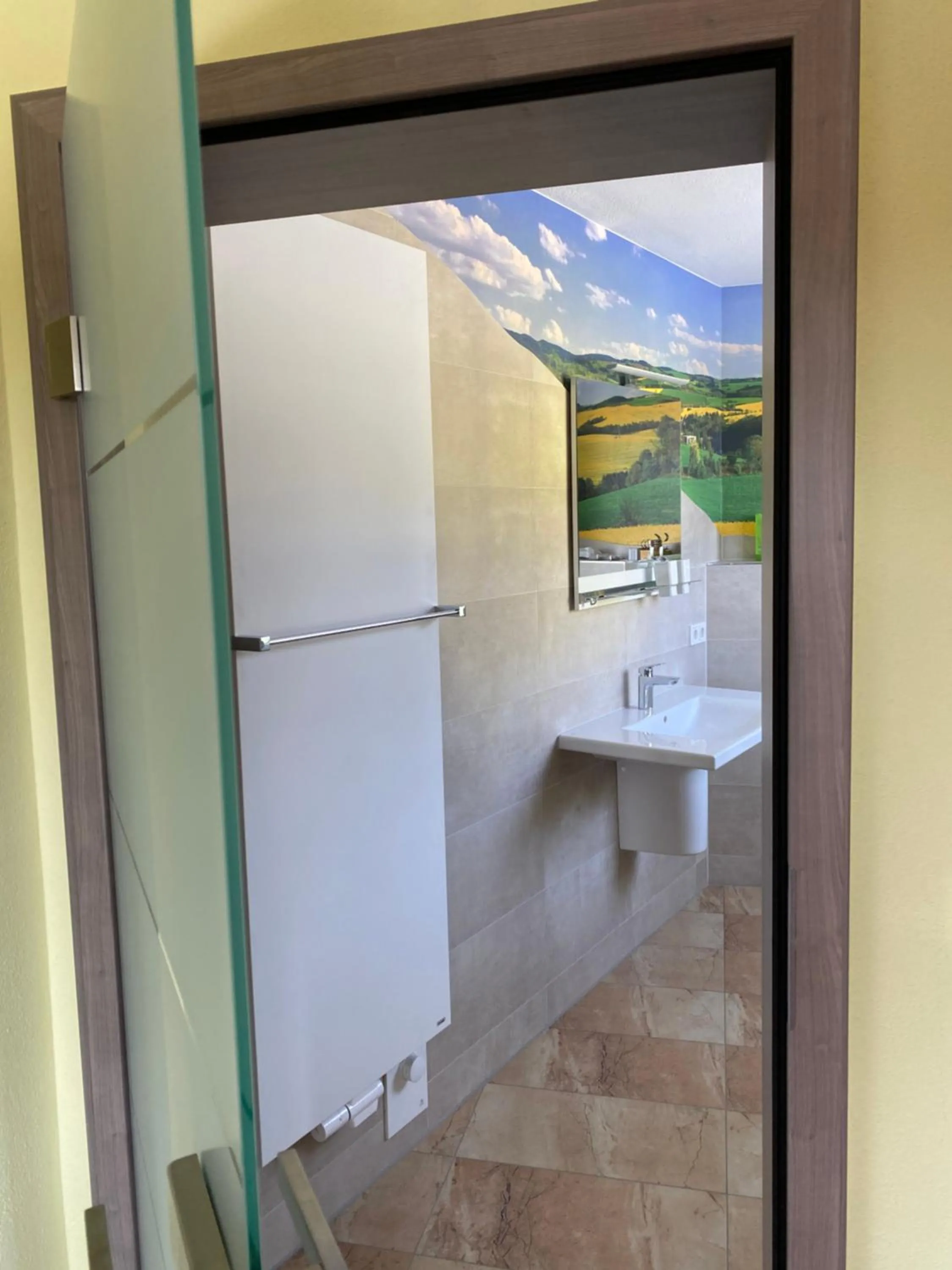 Bathroom in Berghotel Talblick