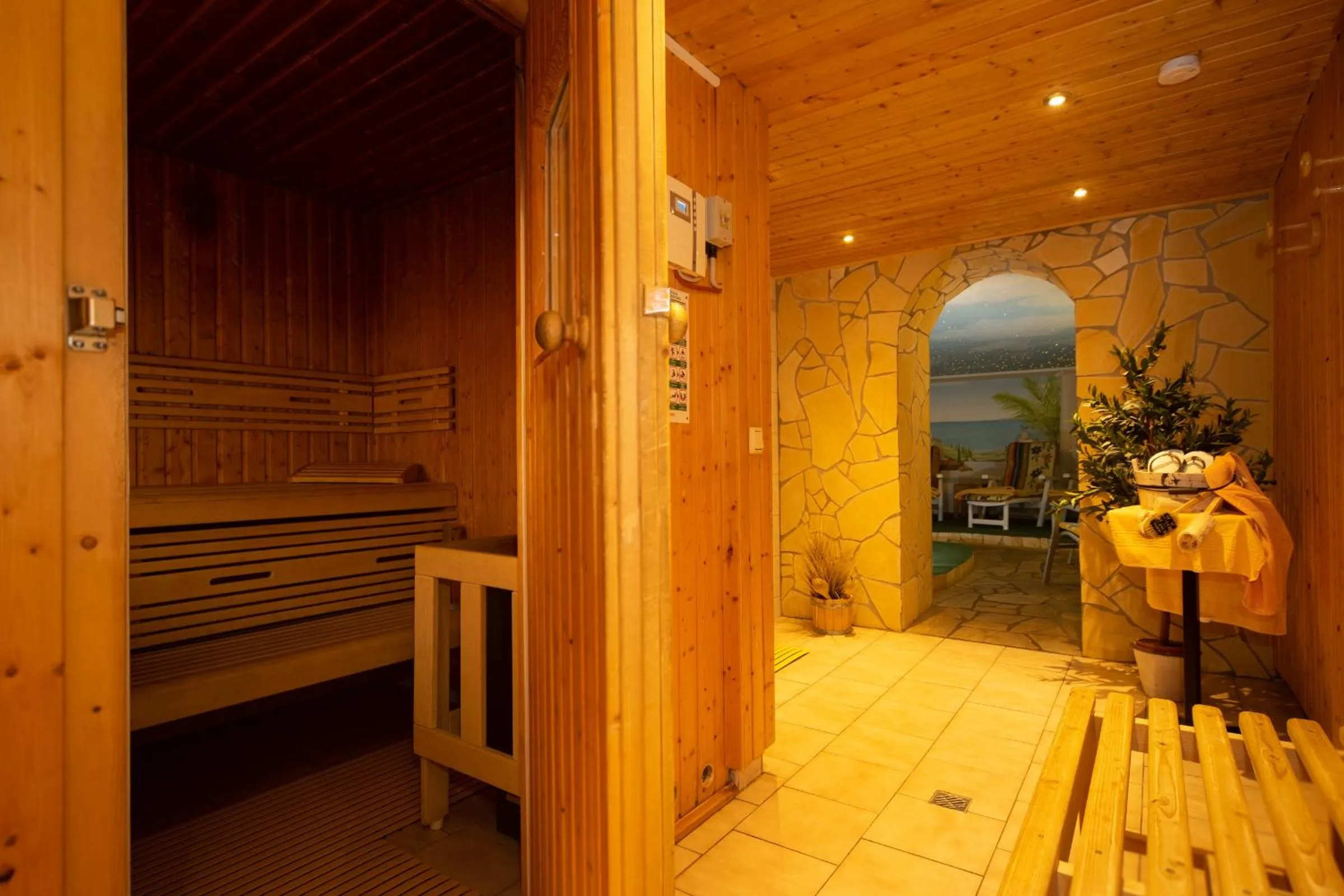 Sauna in Berghotel Talblick