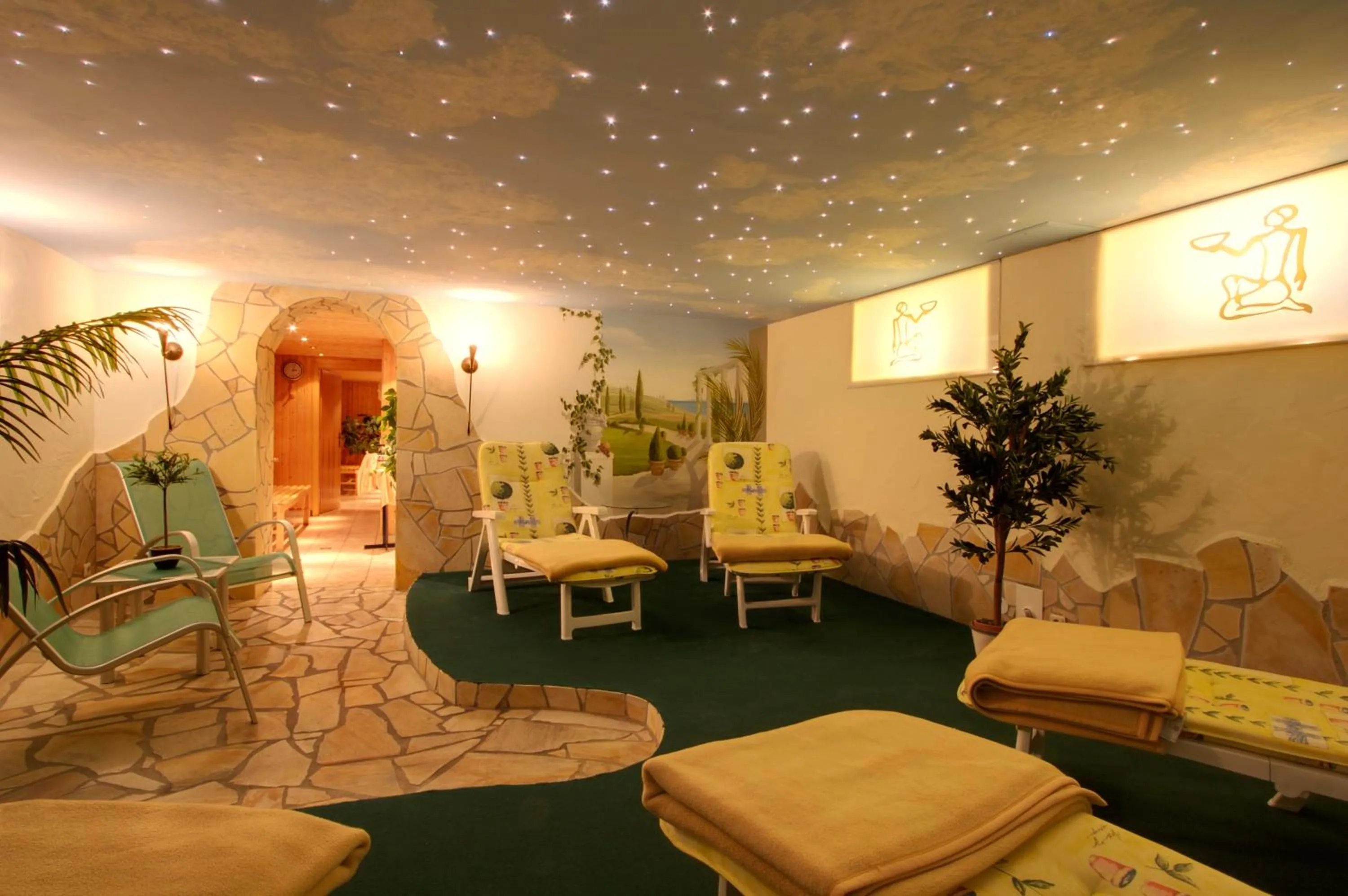 Sauna in Berghotel Talblick