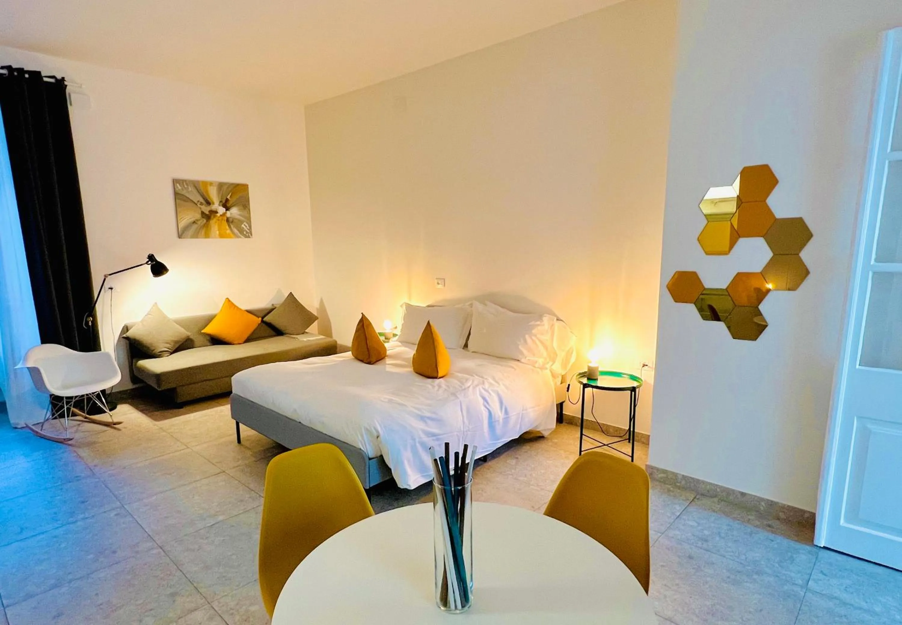 Bed in Crops City Stay