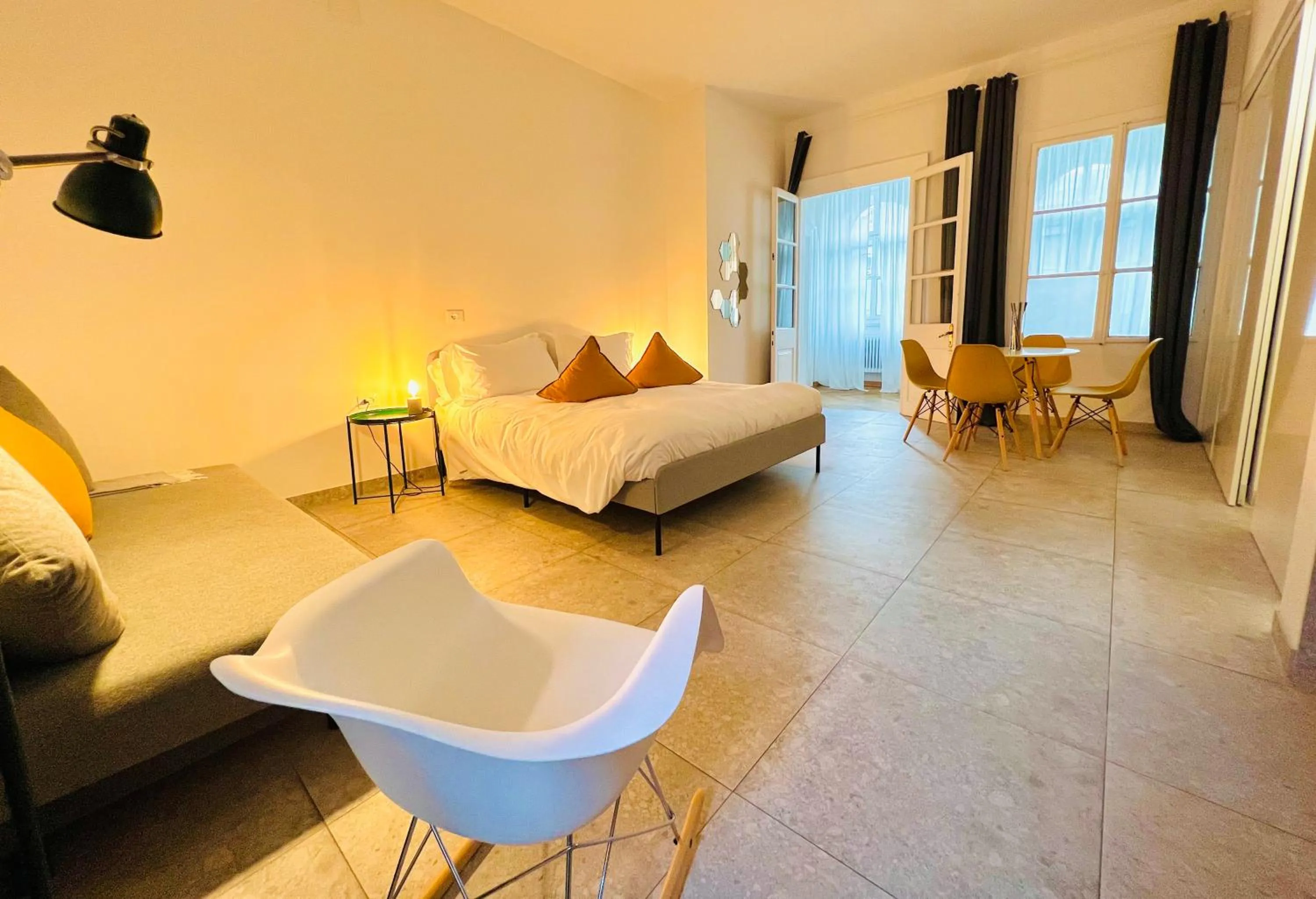 Bed in Crops City Stay