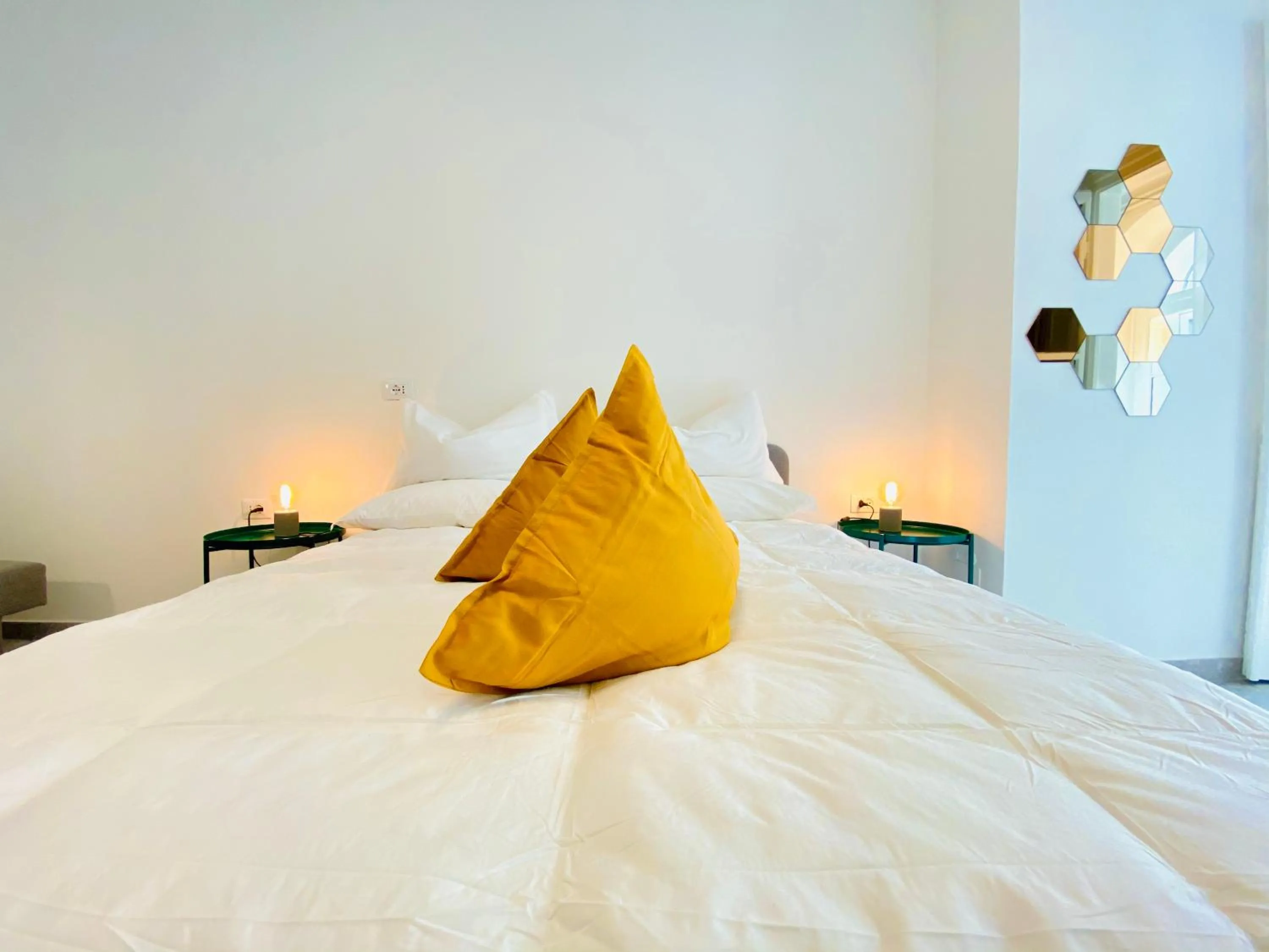 Bed in Crops City Stay