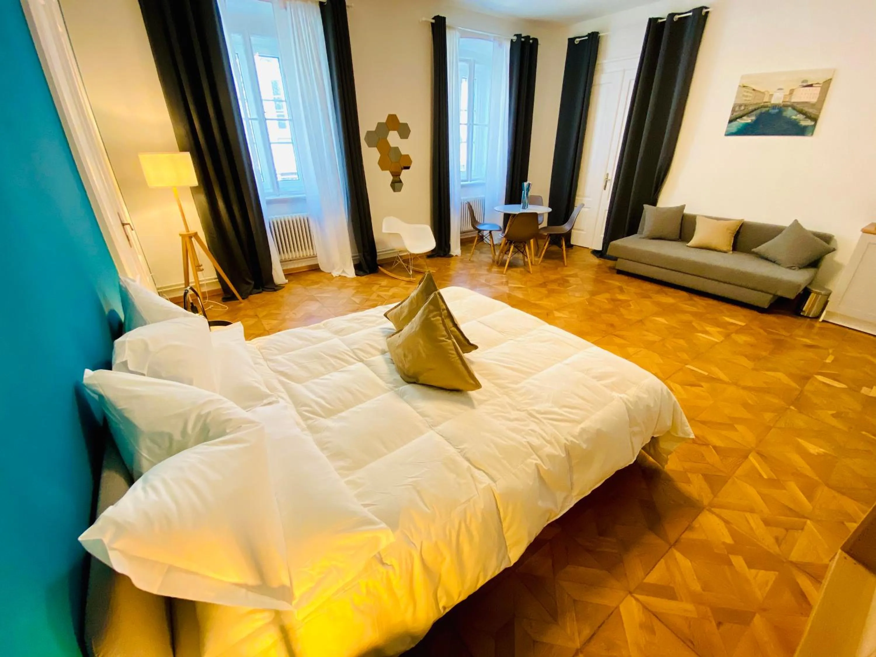 Bed in Crops City Stay