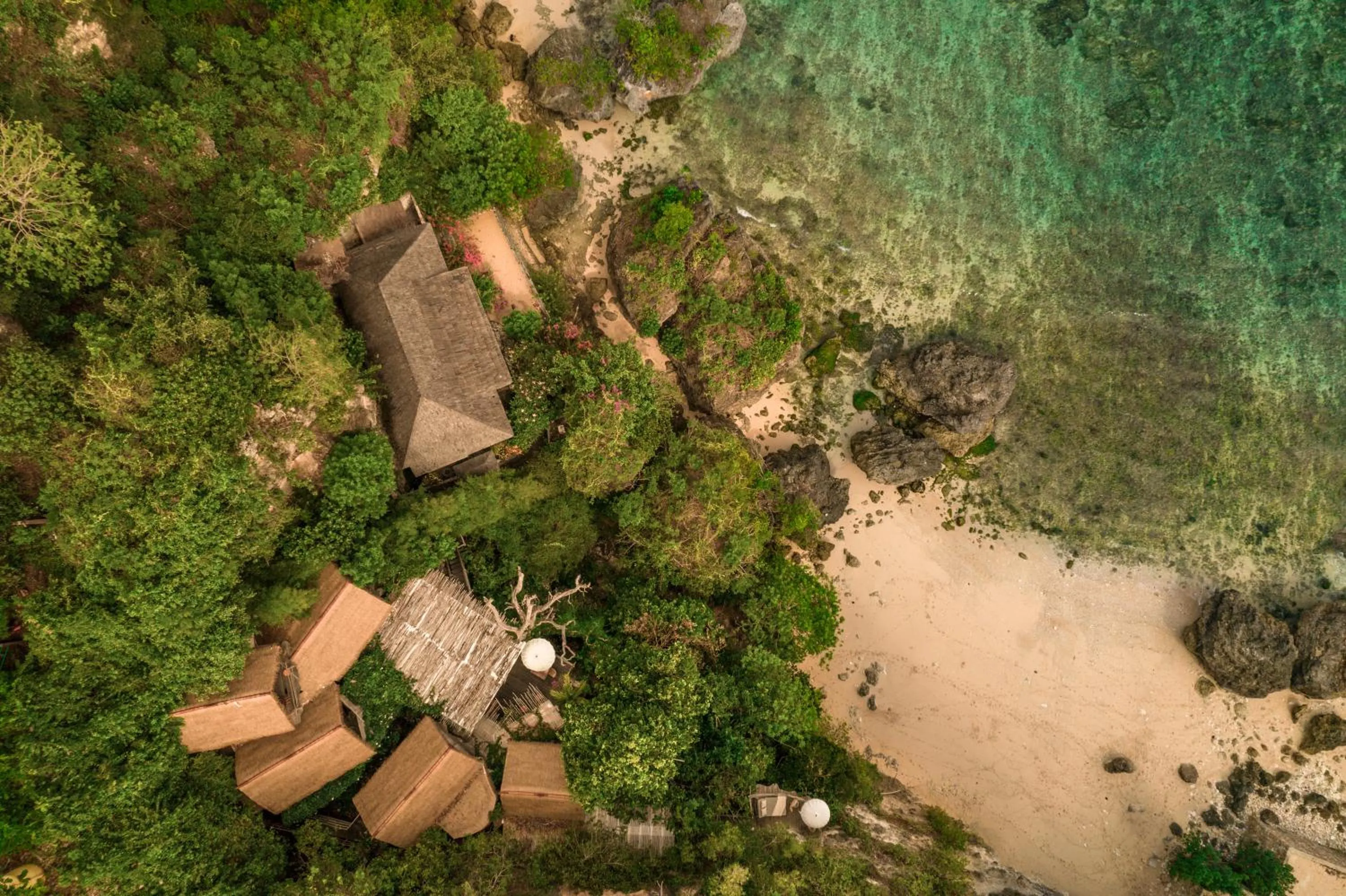 Bird's eye view in The Korowai