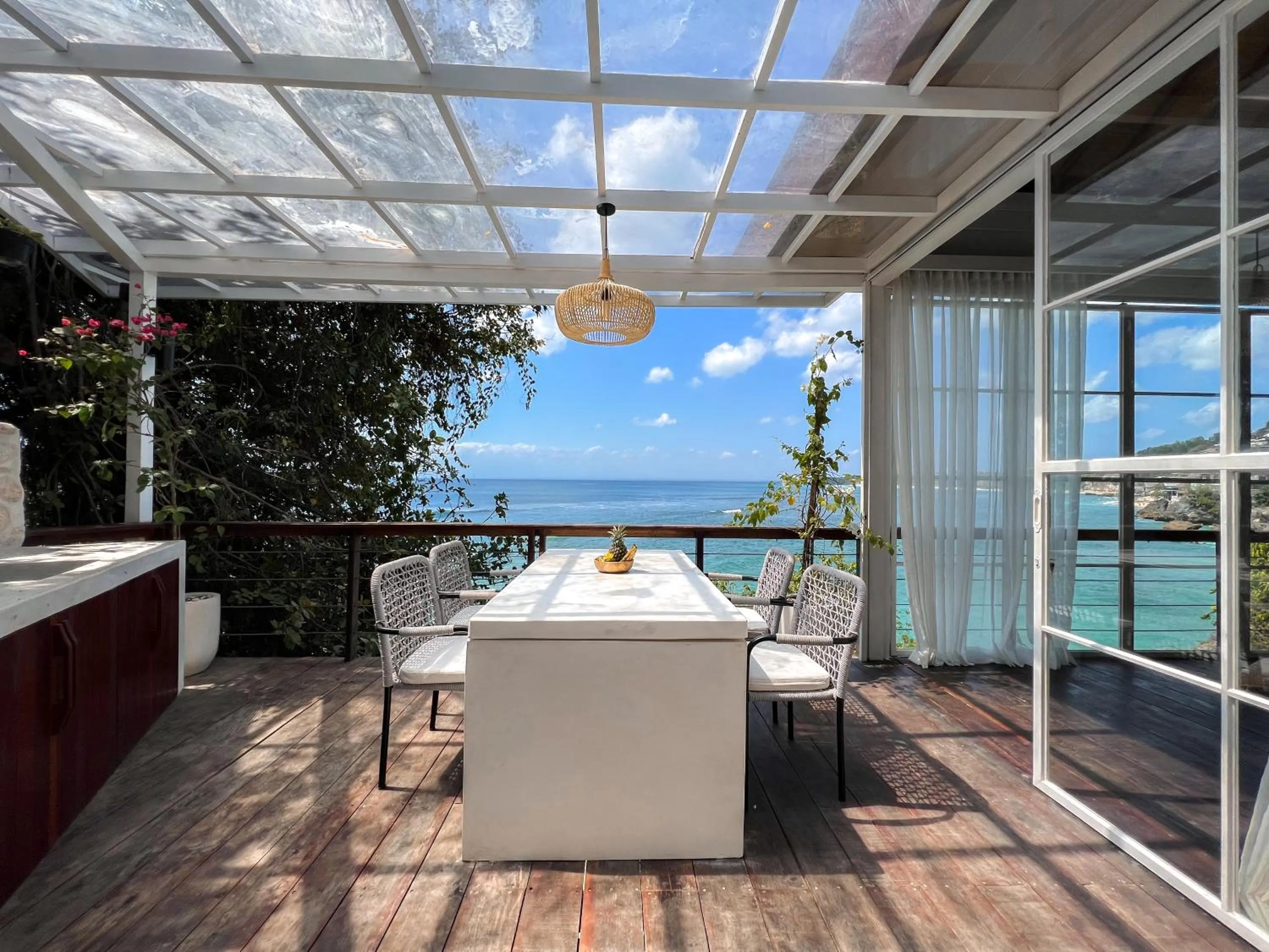 Dining area in The Korowai