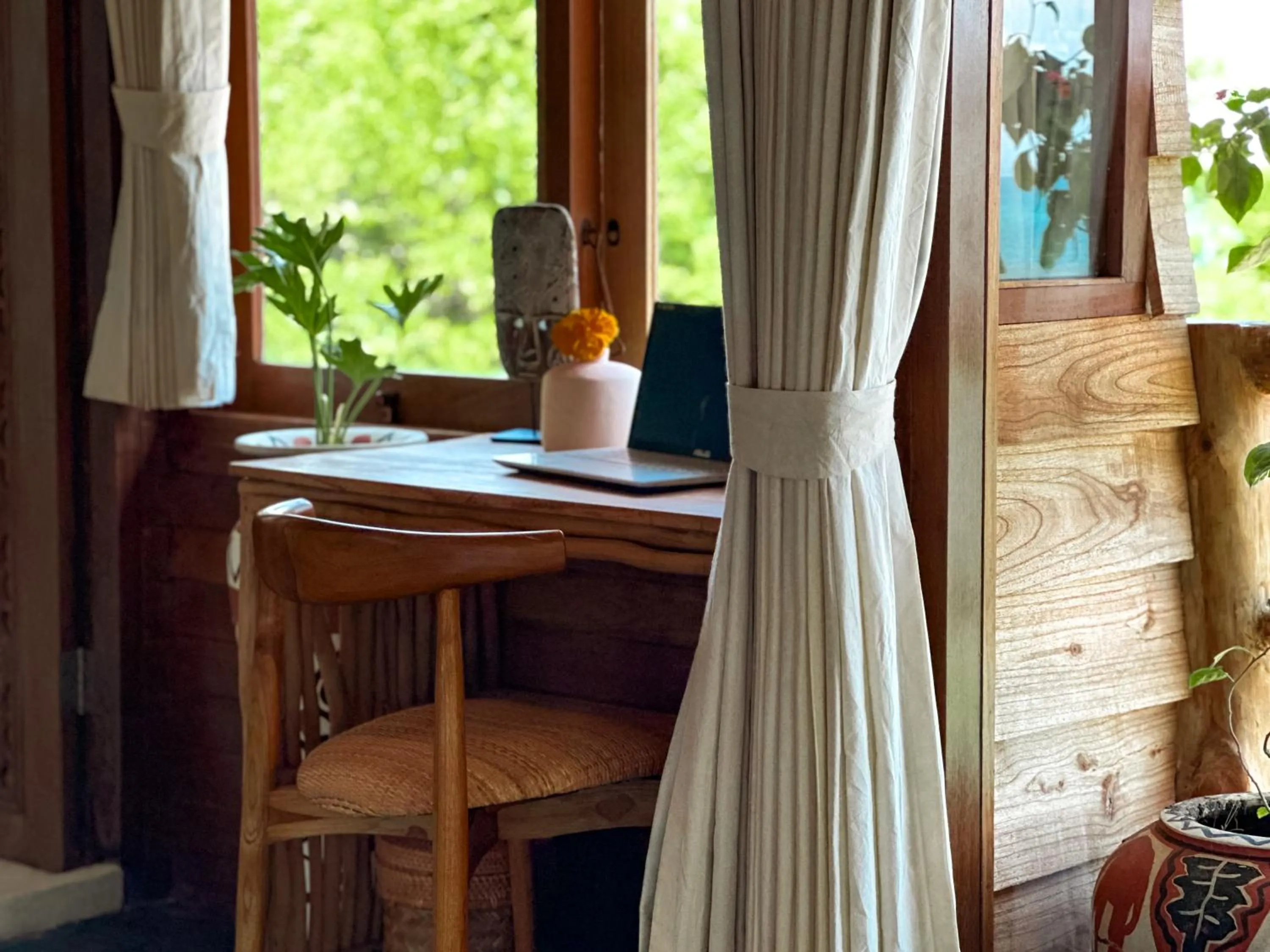 Seating area in The Korowai