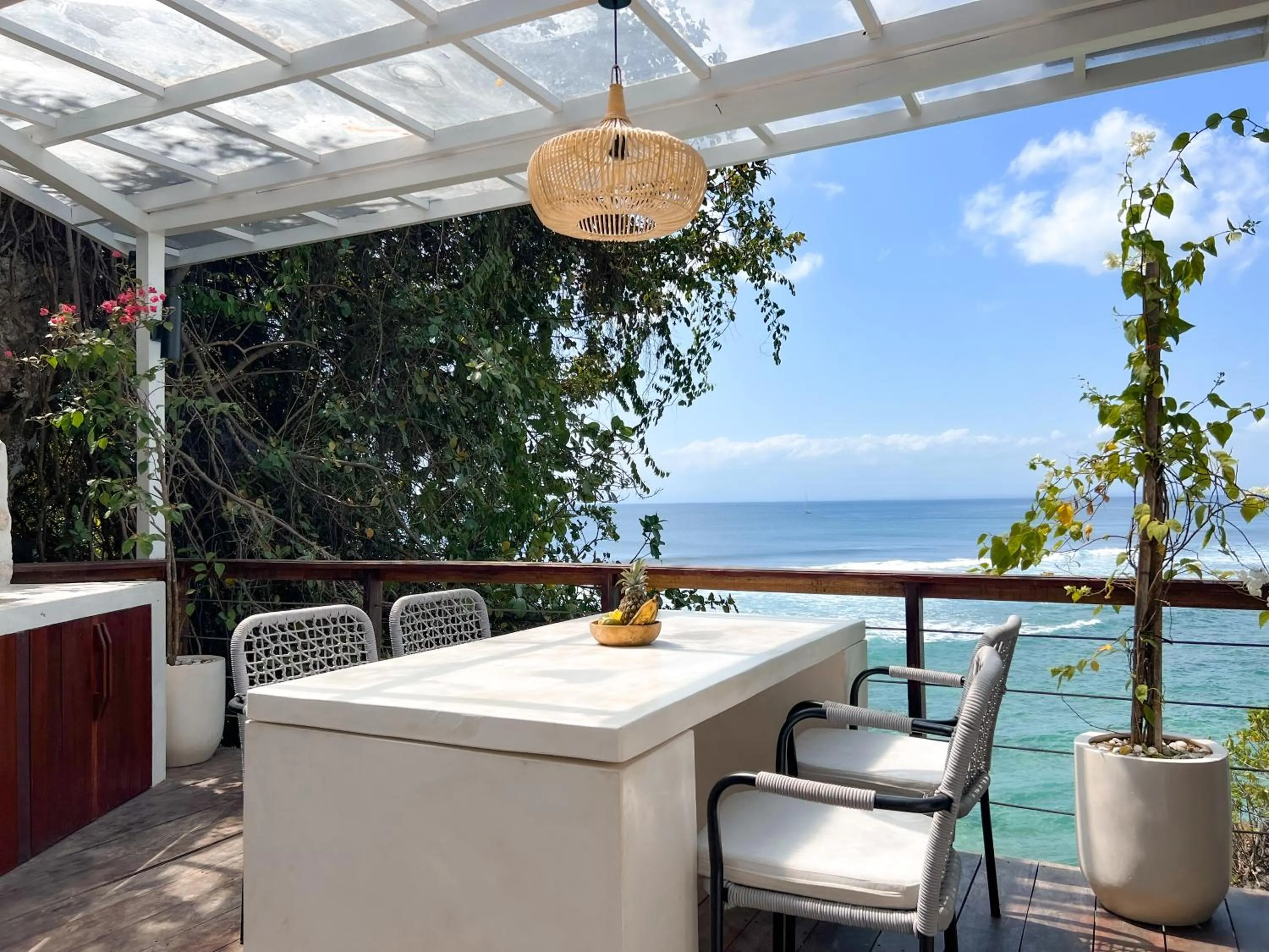 Dining area in The Korowai