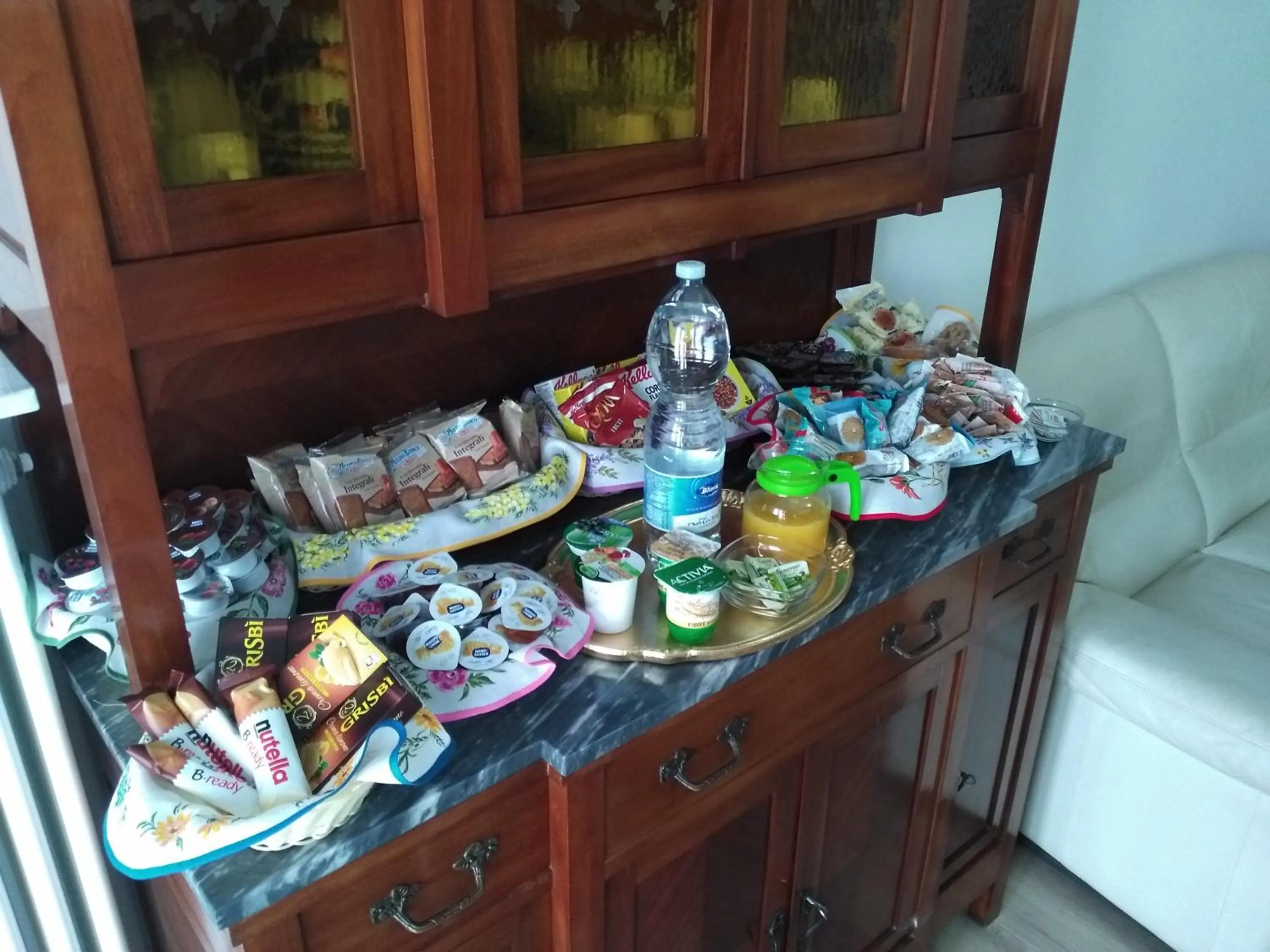 Buffet breakfast in B&B Sweet Dreams