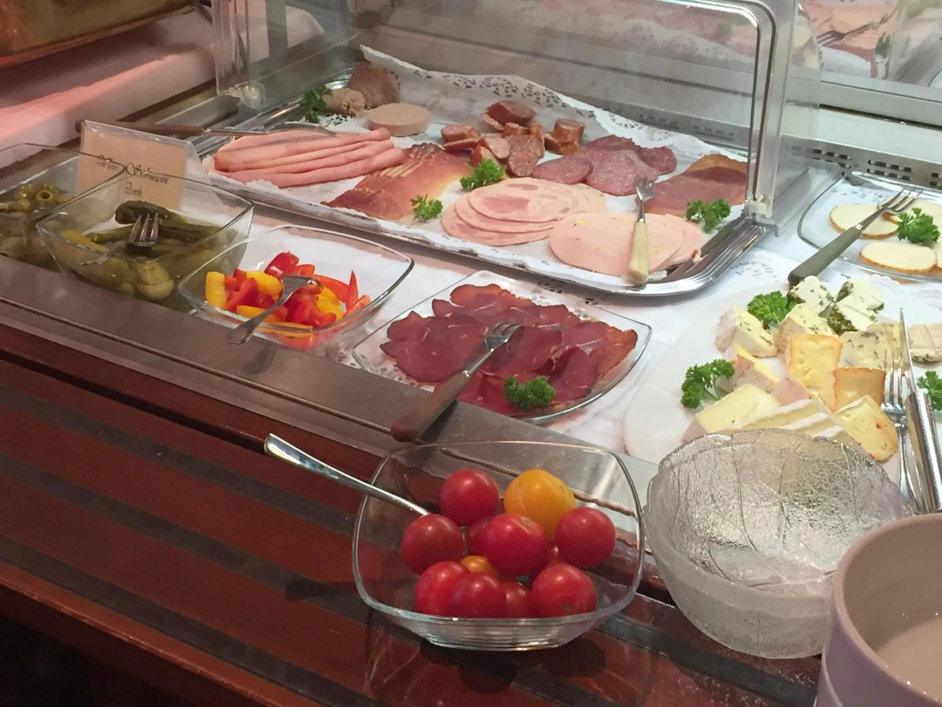 Food close-up in Hotel Bismarck