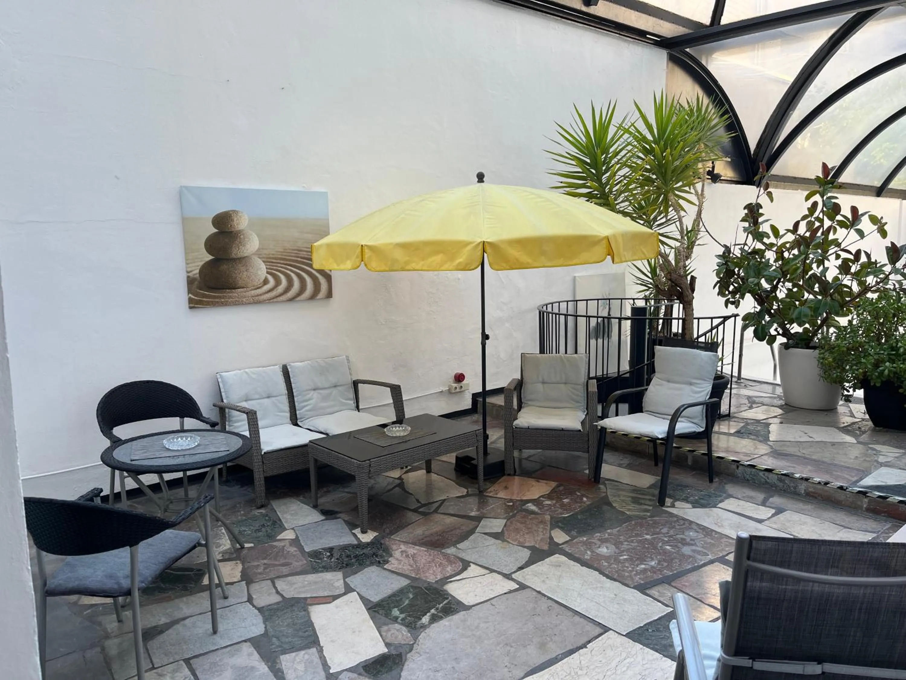 Balcony/Terrace in Hotel Bismarck