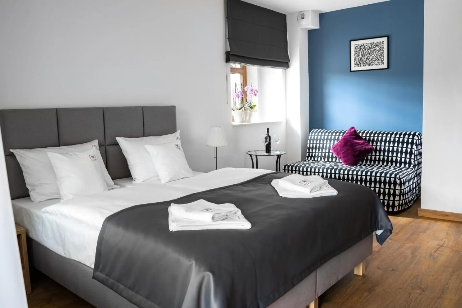 Bed in Apartamenty, Boutique Rooms Villa 82, MIEJSCE PRKINGOWE