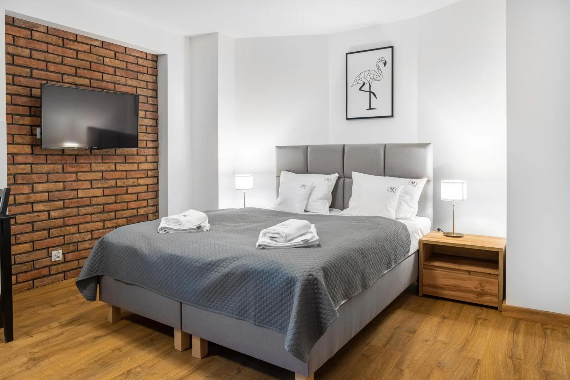 Bed in Apartamenty, Boutique Rooms Villa 82, MIEJSCE PRKINGOWE