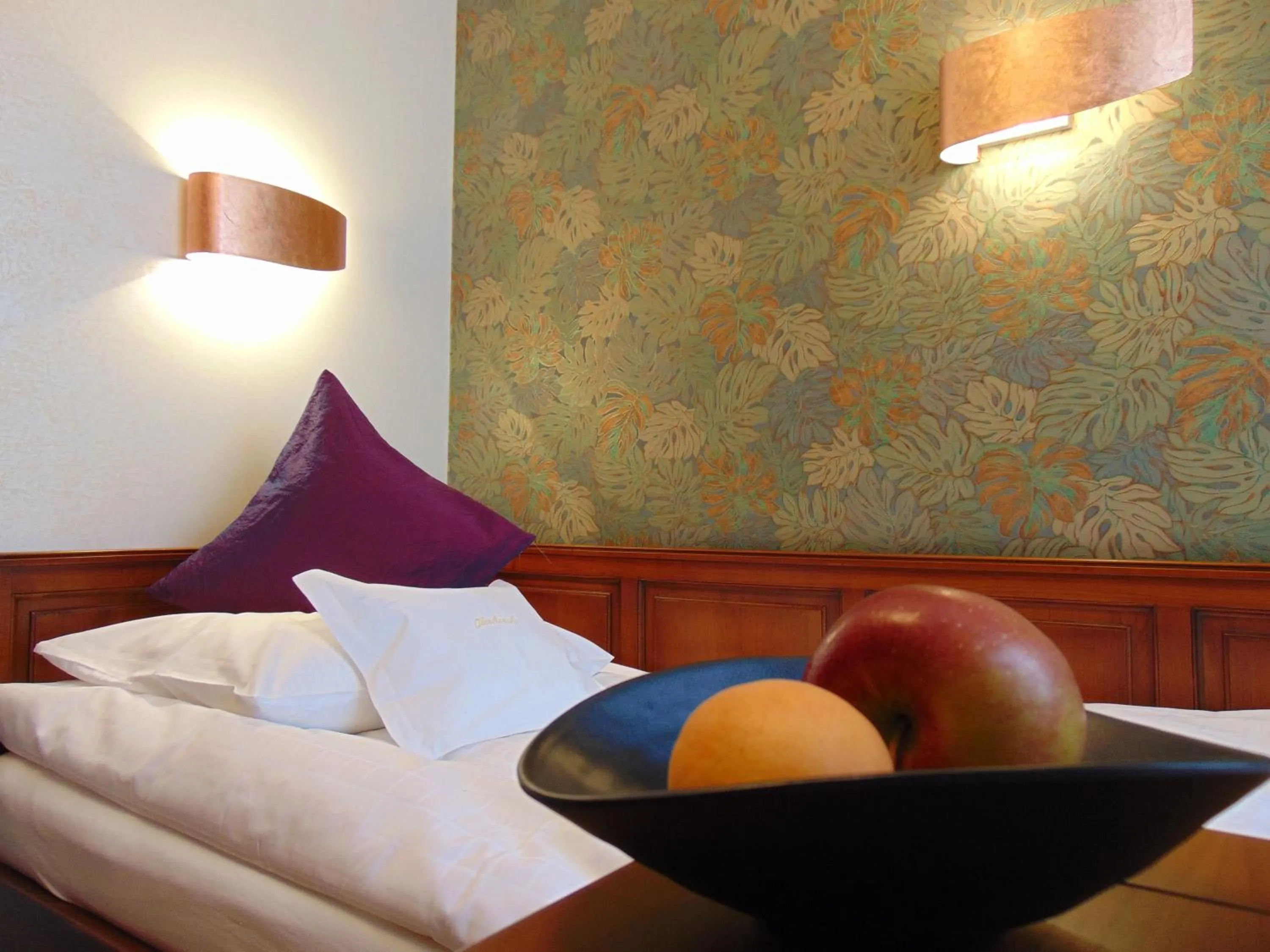 Bed in Boutiquehotel Oberkirch im Zentrum