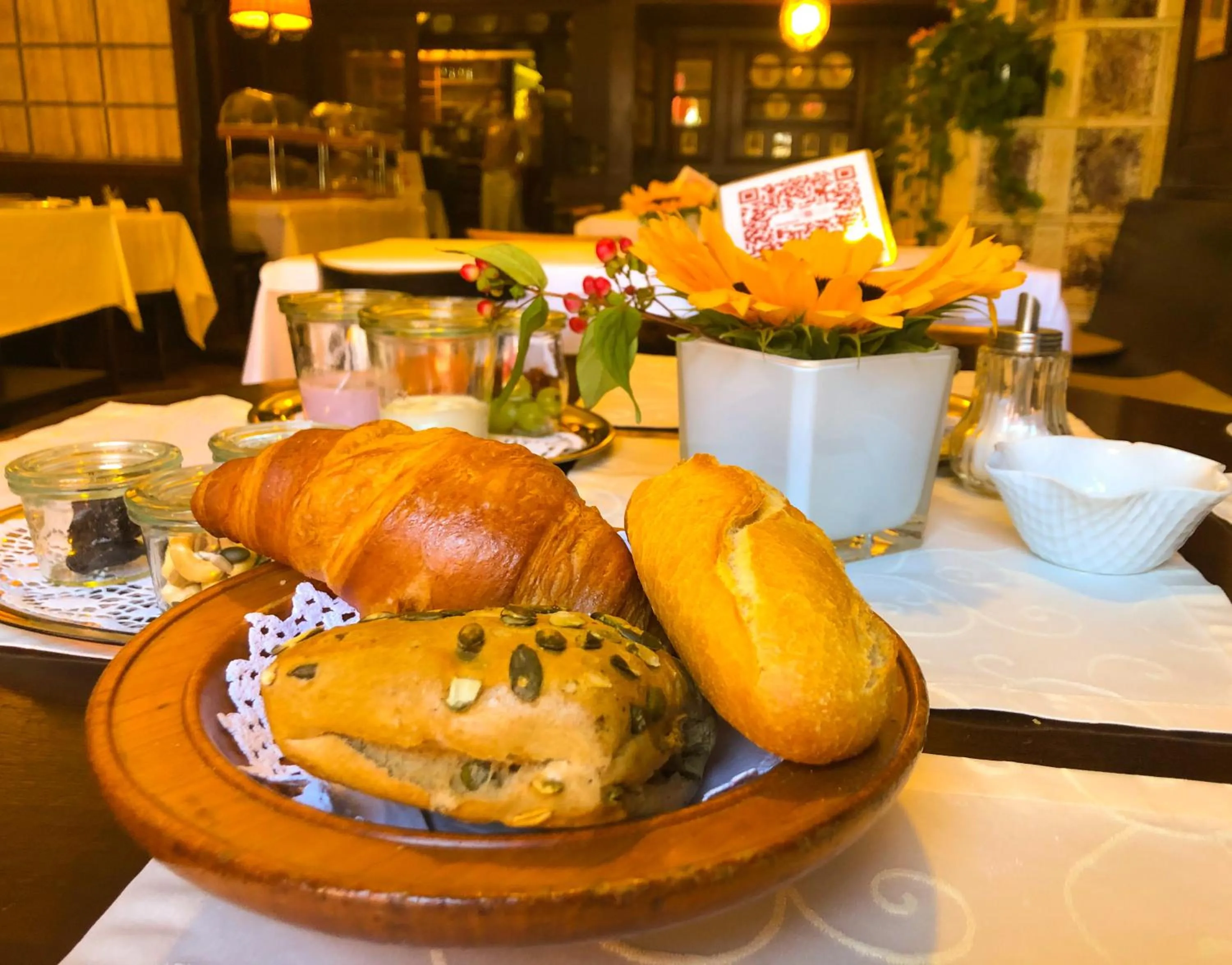 Food close-up in Boutiquehotel Oberkirch im Zentrum