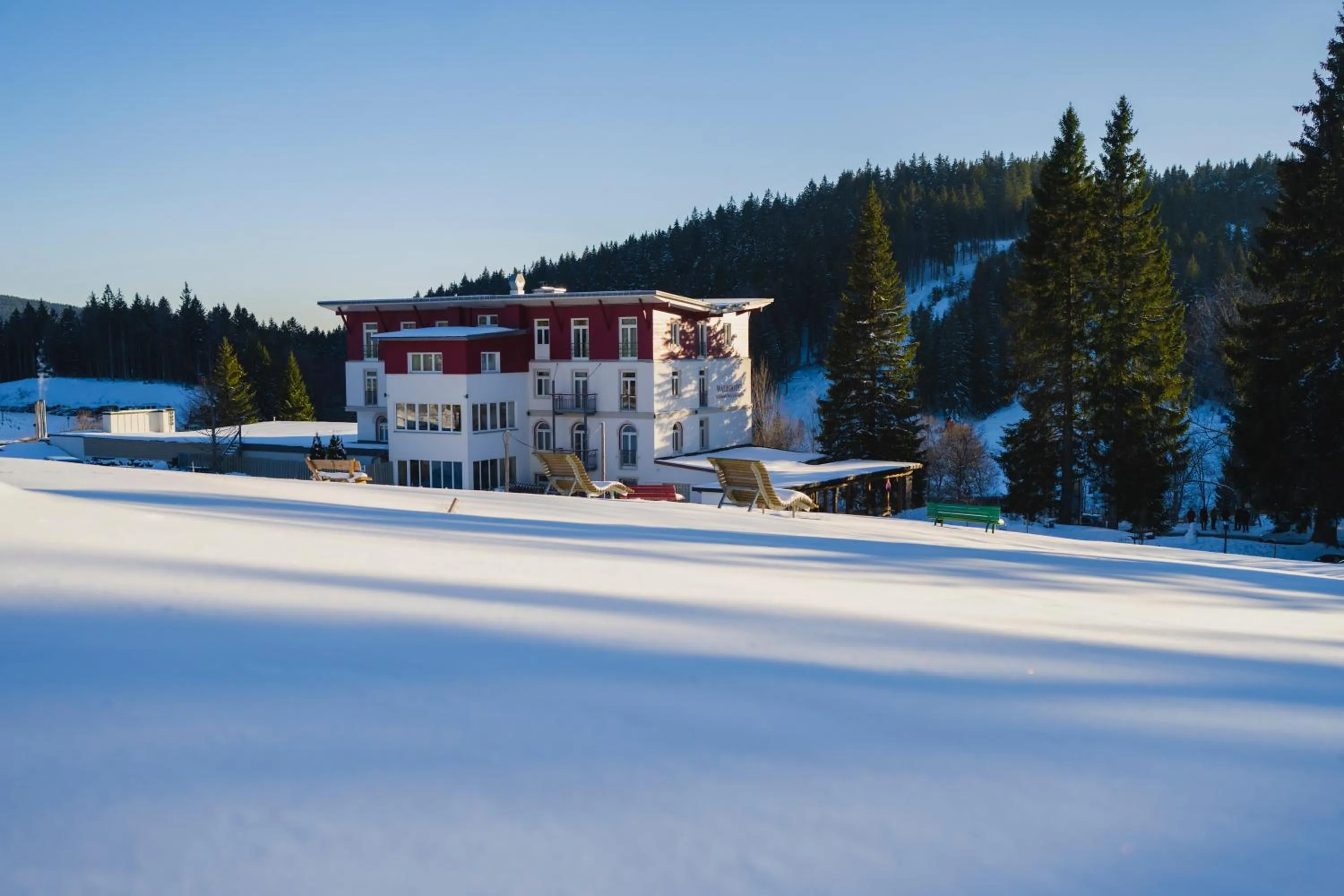 Property building in Das Waldhotel - Genuss & Wellness am Notschreipass