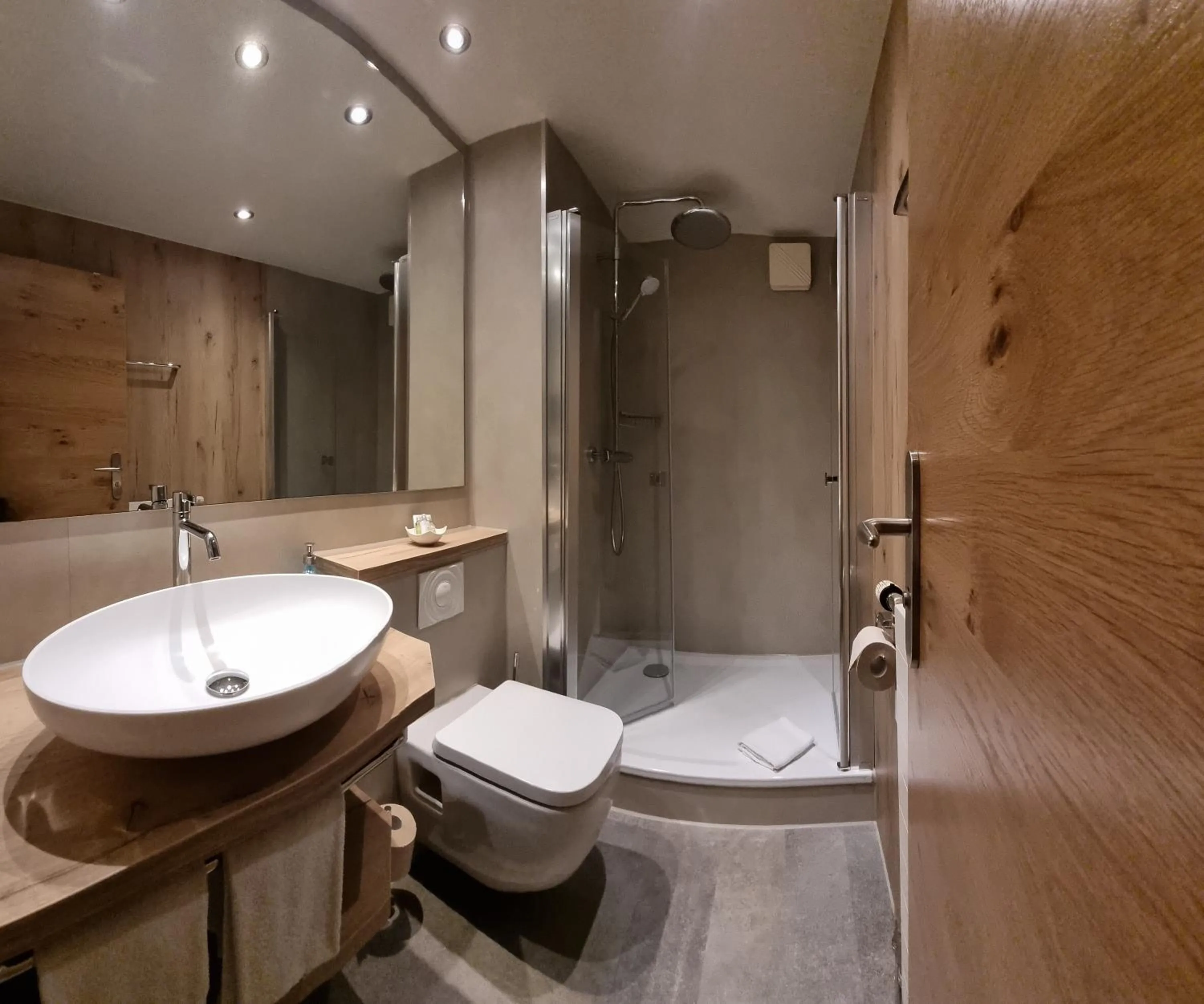 Bathroom in Das Waldhotel - Genuss & Wellness am Notschreipass