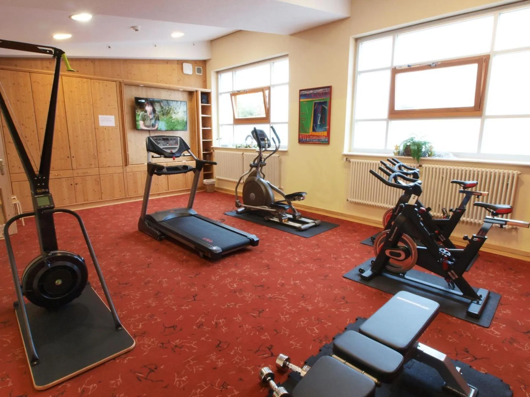 Fitness centre/facilities in Das Waldhotel - Genuss & Wellness am Notschreipass