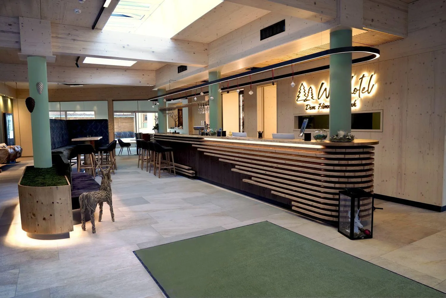 Lobby or reception in Das Waldhotel - Genuss & Wellness am Notschreipass