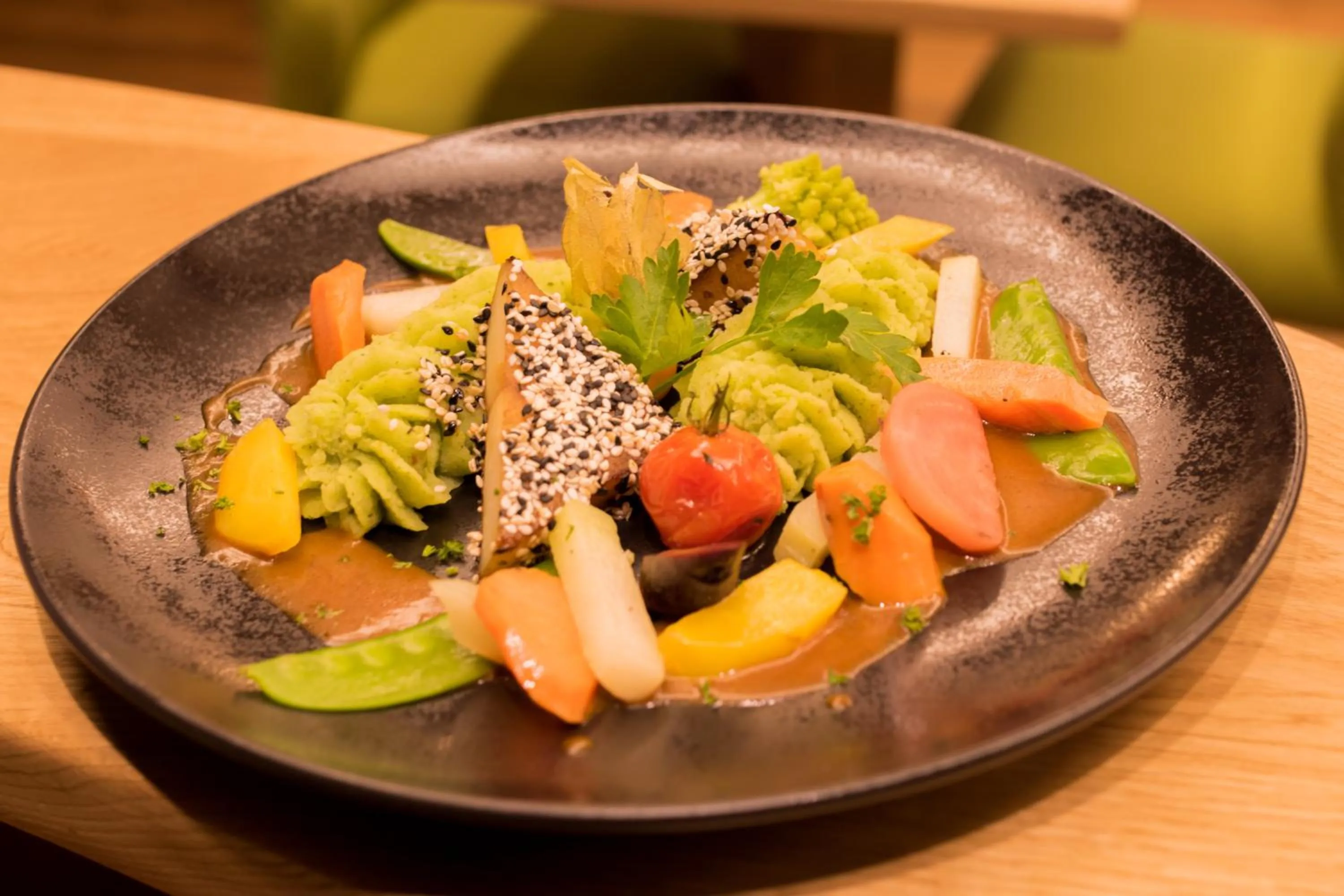 Food close-up in Das Waldhotel - Genuss & Wellness am Notschreipass