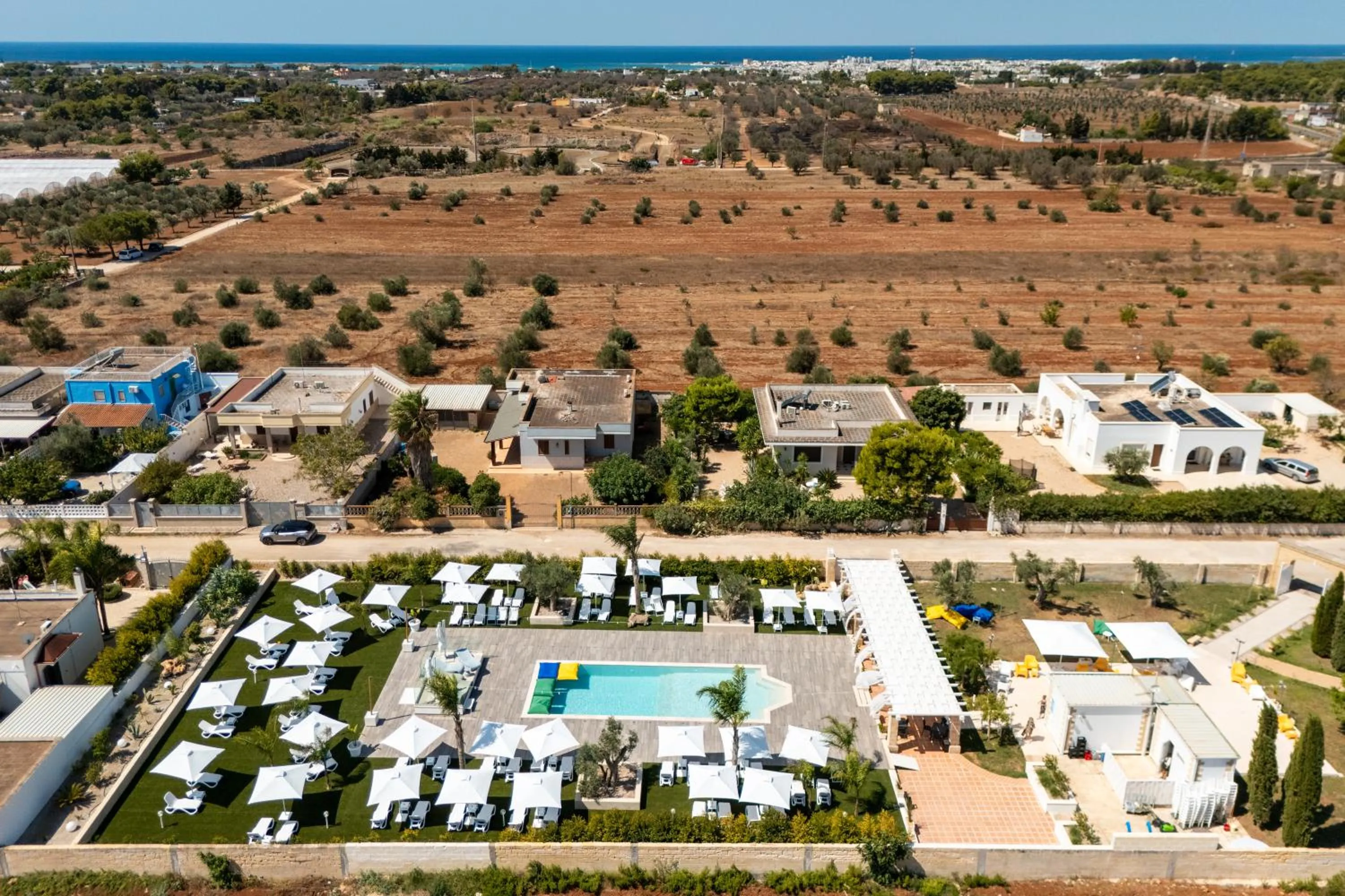 Bird's eye view in B&B I Tarocchi