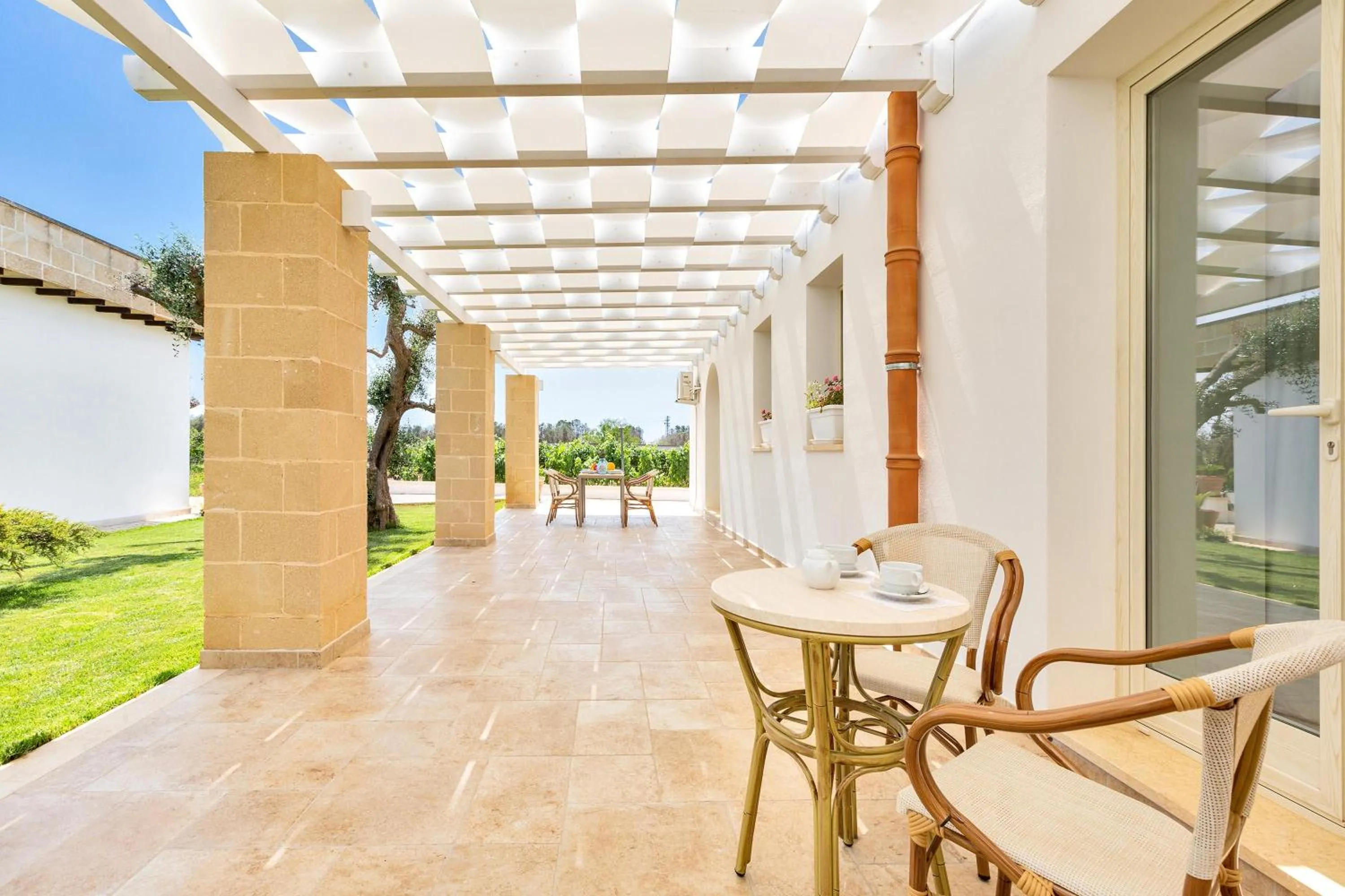 Patio in B&B I Tarocchi