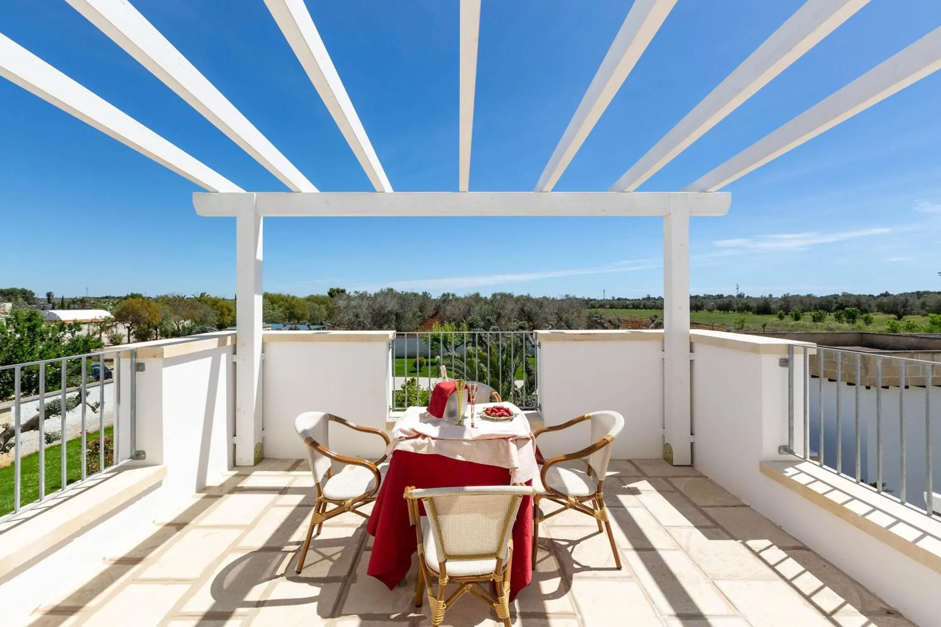 Quadruple Room with Terrace in B&B I Tarocchi Quadruple Room with Terrace in B&B I Tarocchi