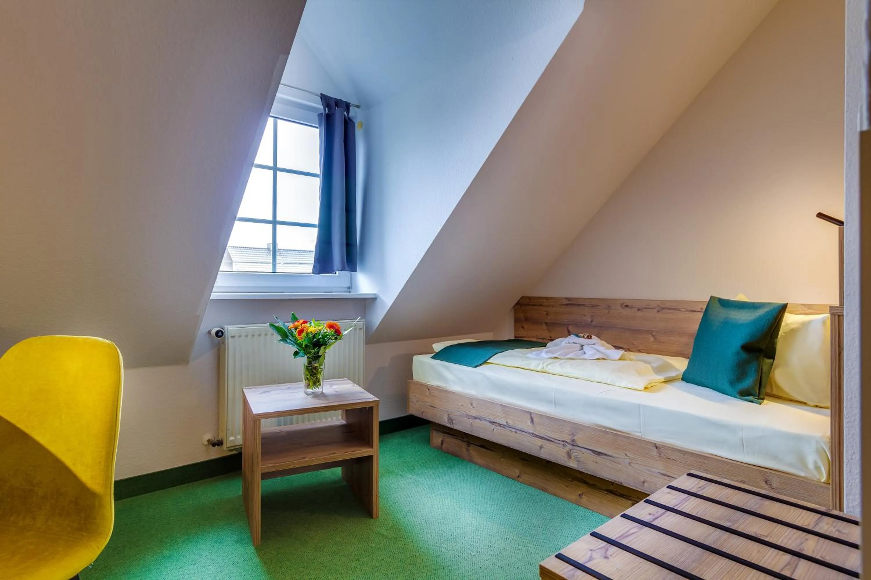 Photo of the whole room, Bed in Ferien Hotel Spreewald