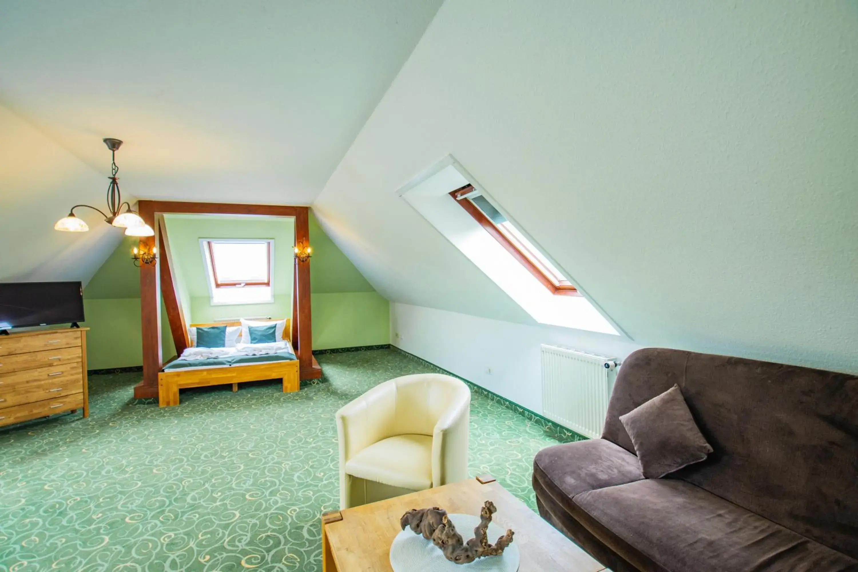 Quadruple Room in Ferien Hotel Spreewald Quadruple Room in Ferien Hotel Spreewald