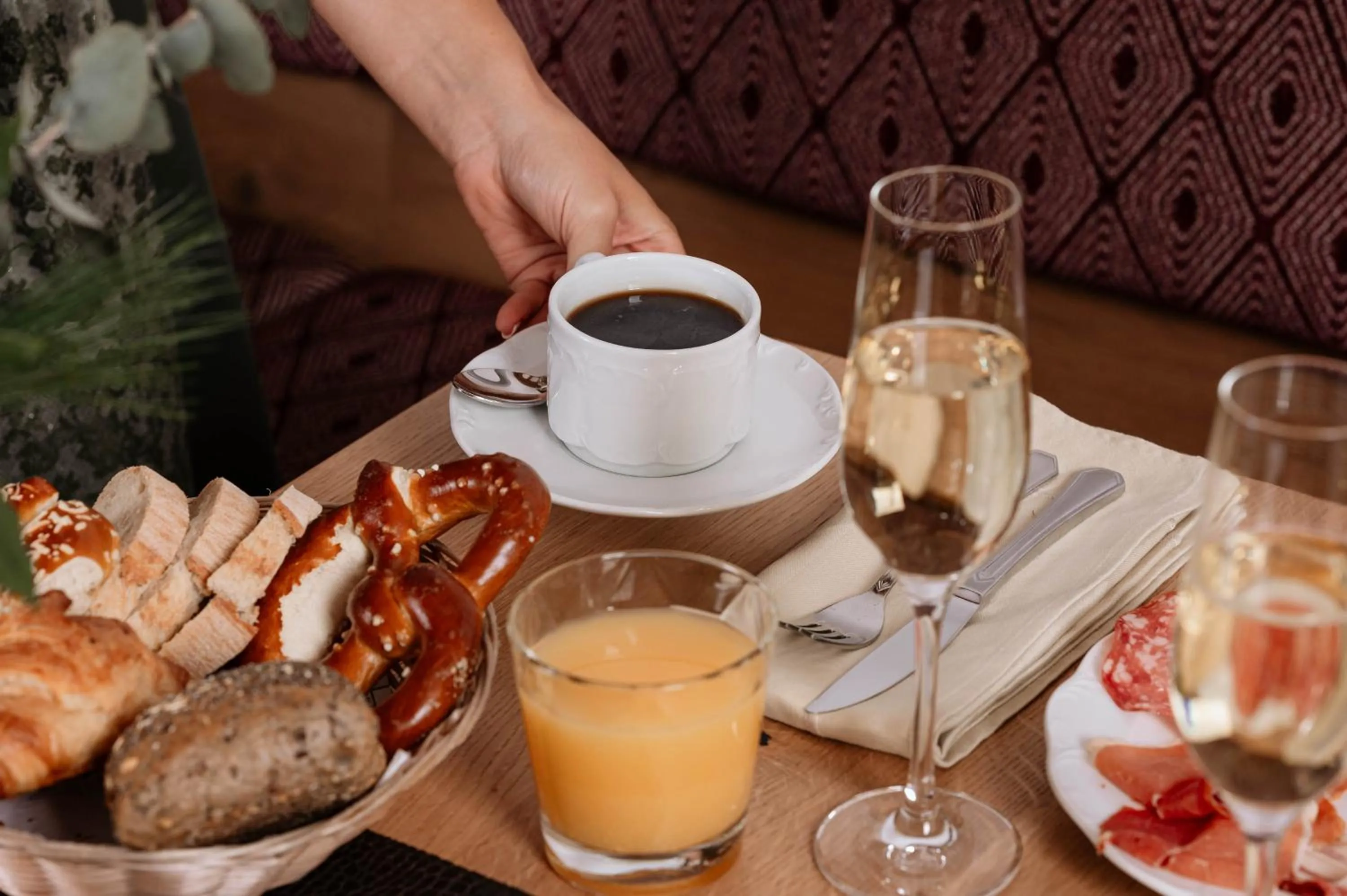 Breakfast in Hotel Neuhäusl Superior