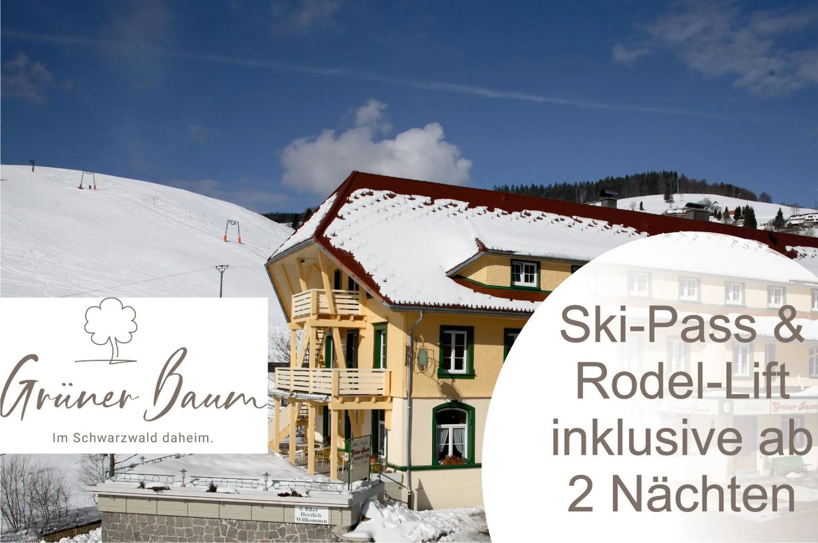 Property building in Grüner Baum Naturparkhotel & Schwarzwald-Restaurant