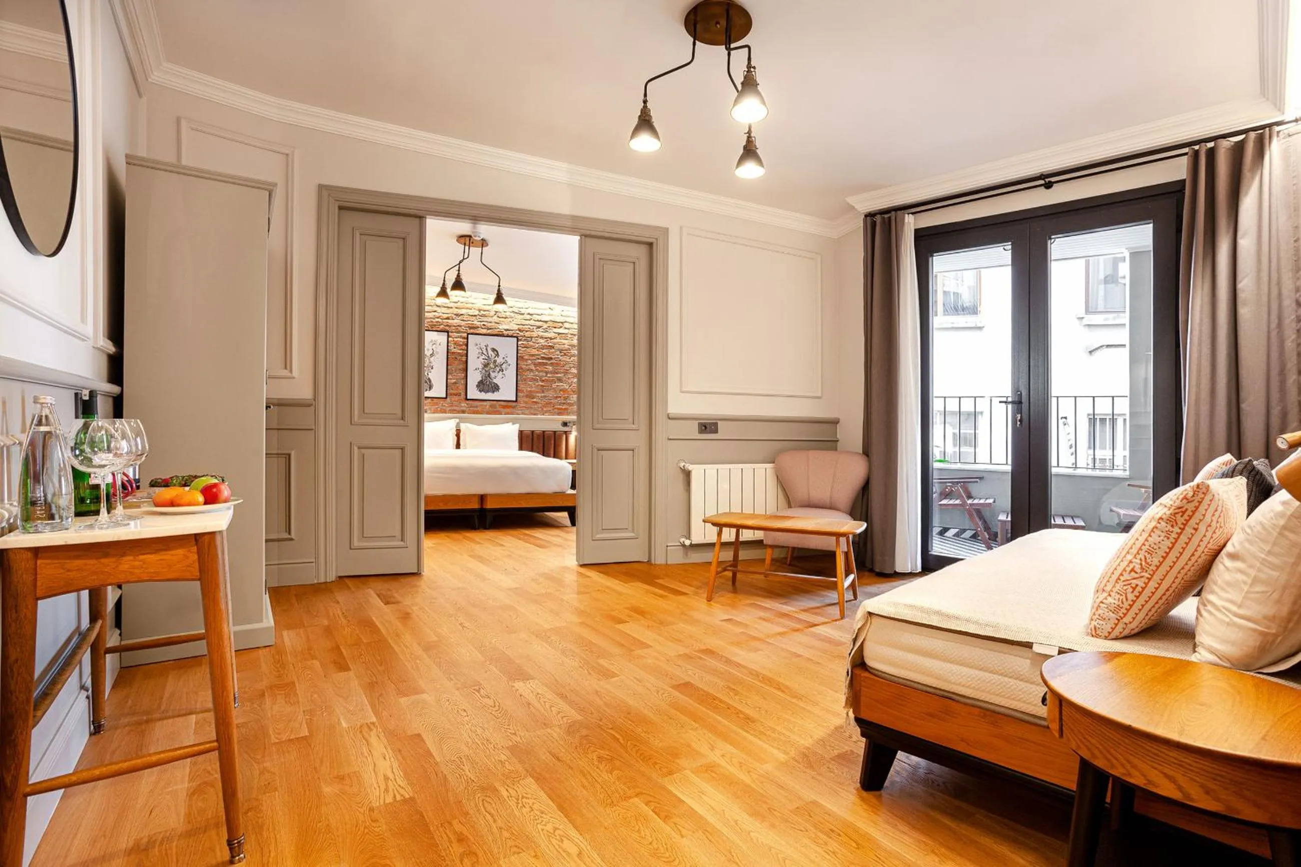 Living room, Bed in World House Boutique Hotel Galata