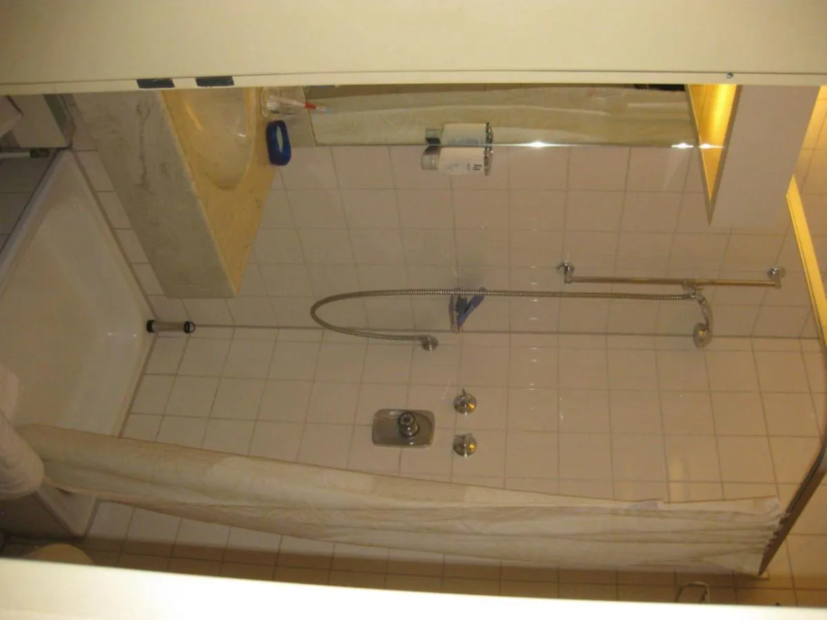 Bathroom in Abakus-Hotel