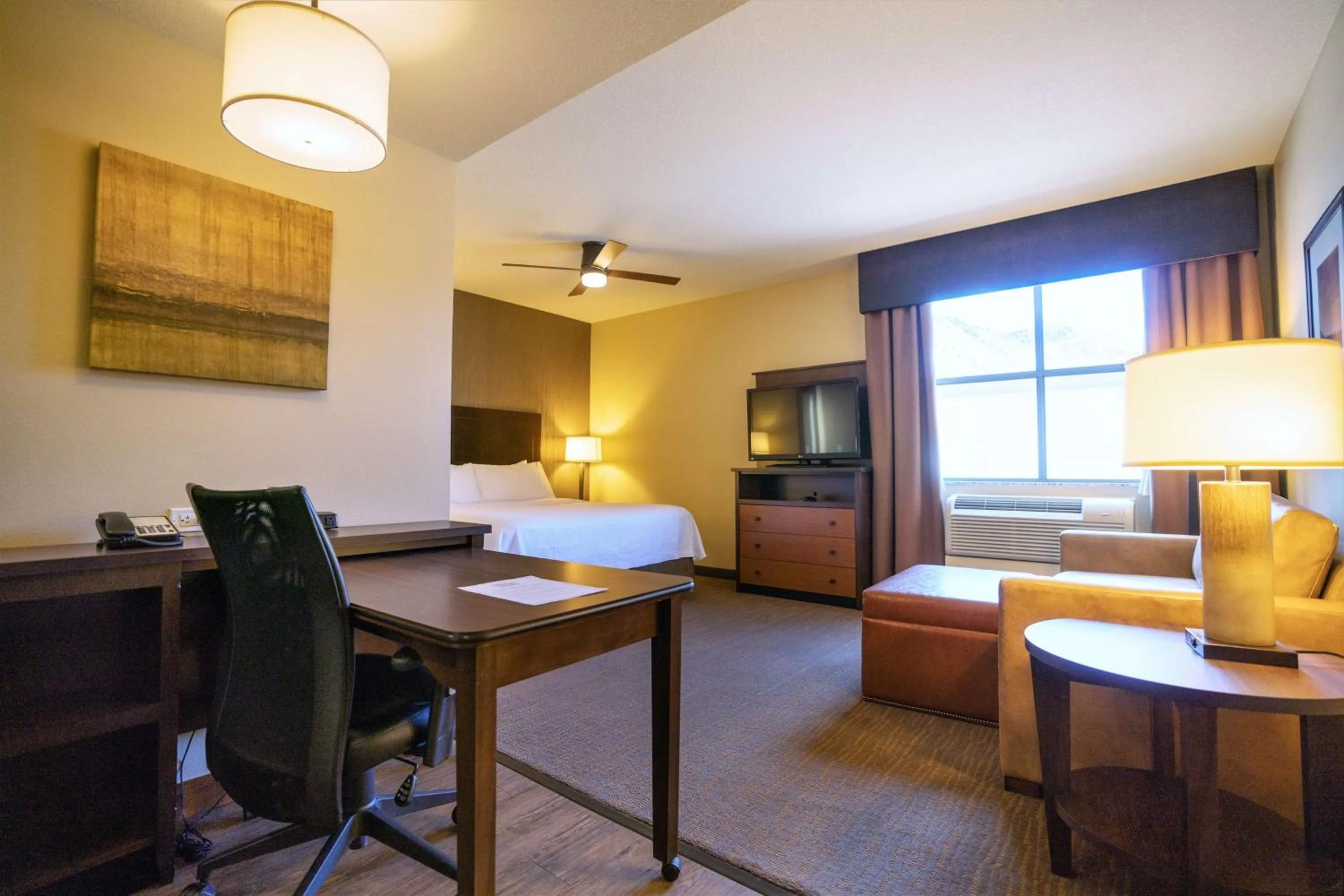 Living room, Bed in Homewood Suites by Hilton, Durango