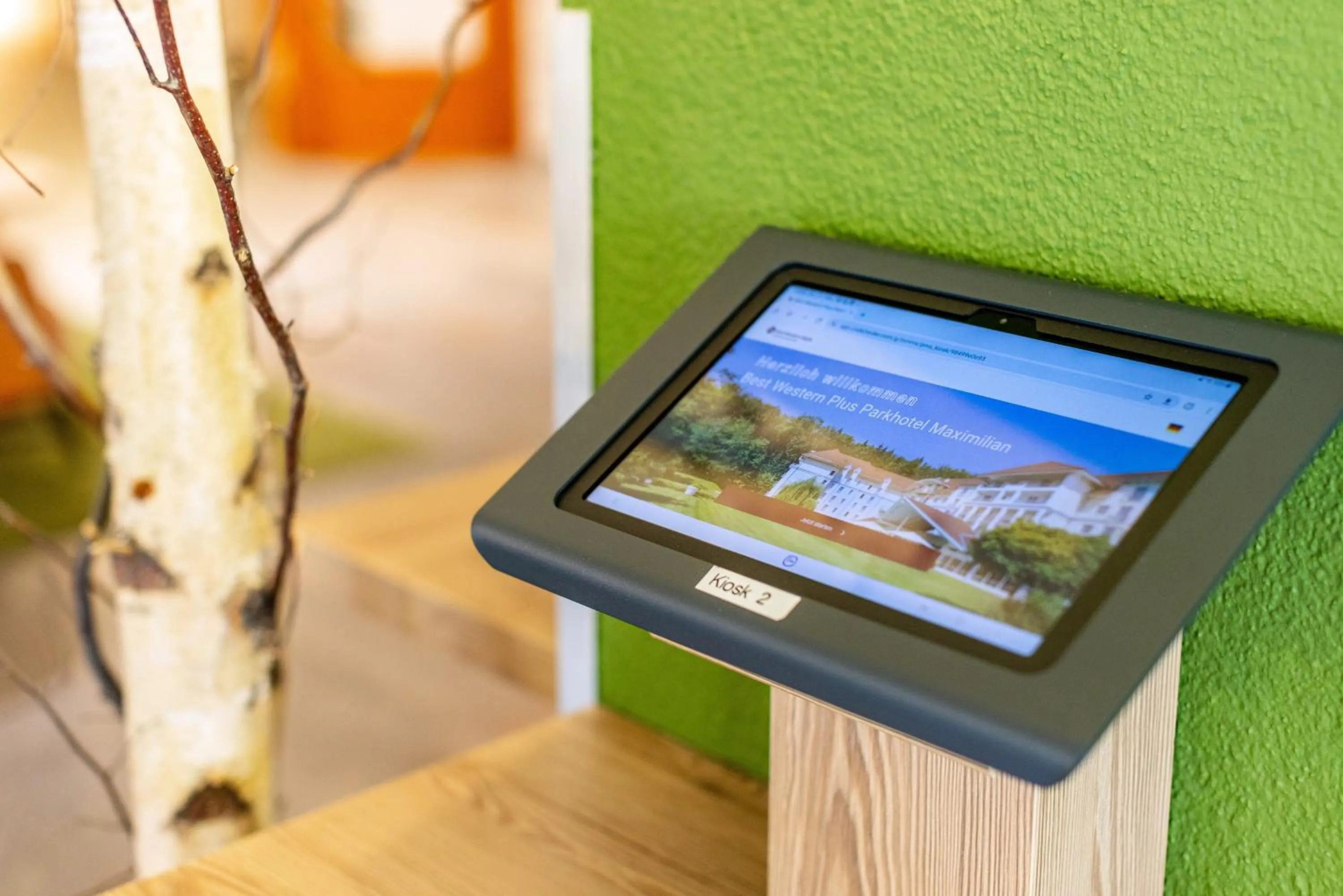 Lobby or reception in Parkhotel Maximilian Ottobeuren