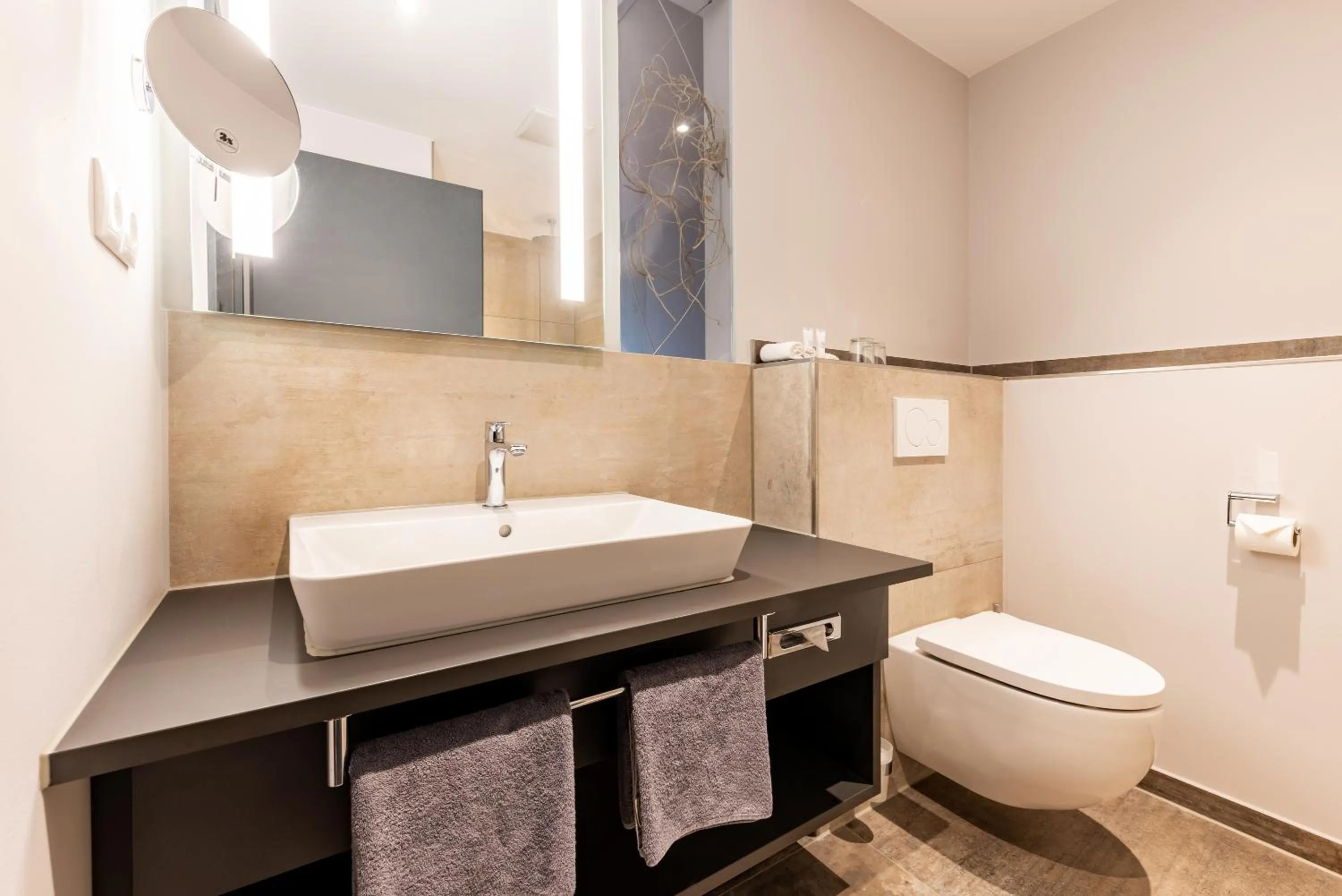 Bathroom in Parkhotel Maximilian Ottobeuren