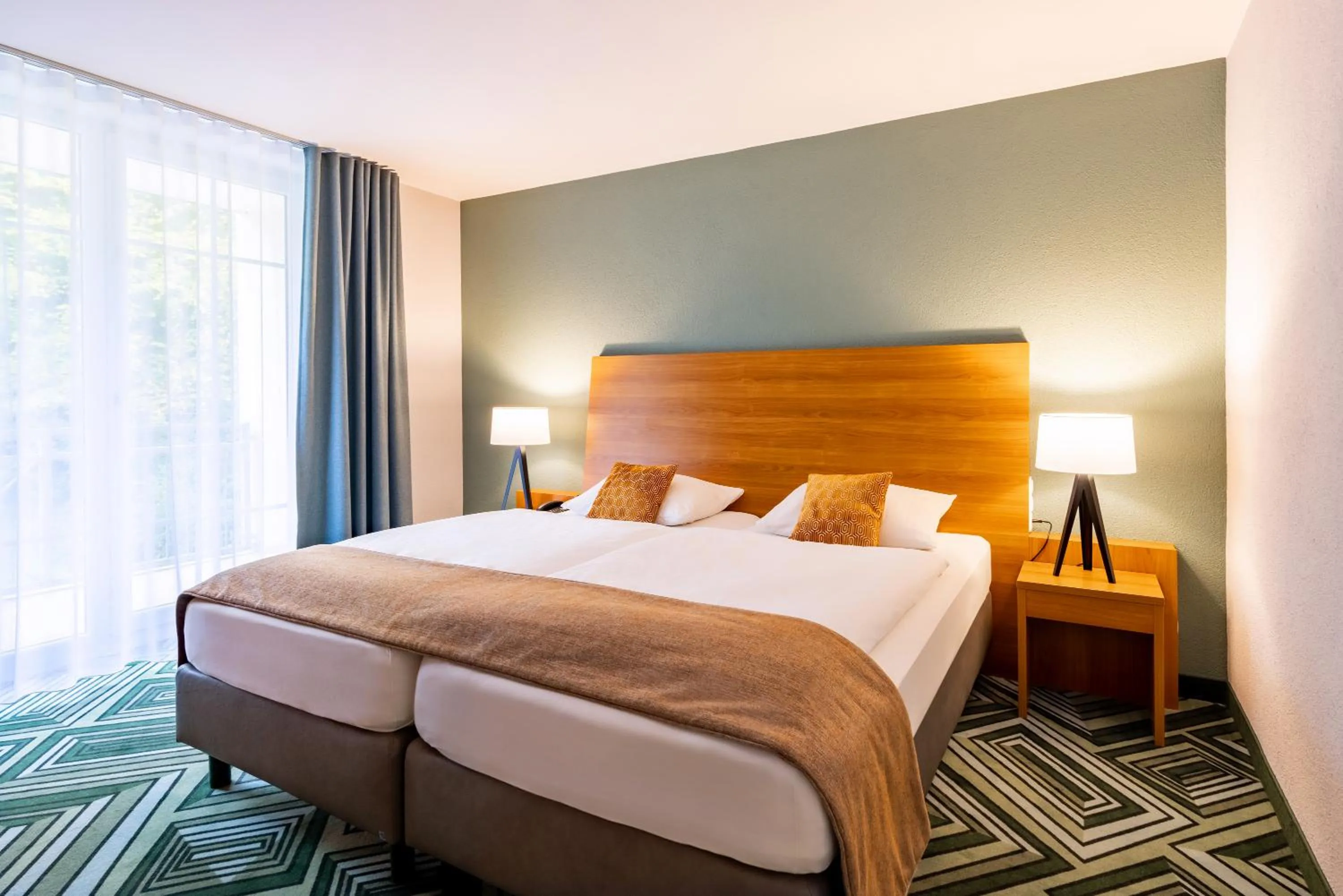 Bed in Parkhotel Maximilian Ottobeuren