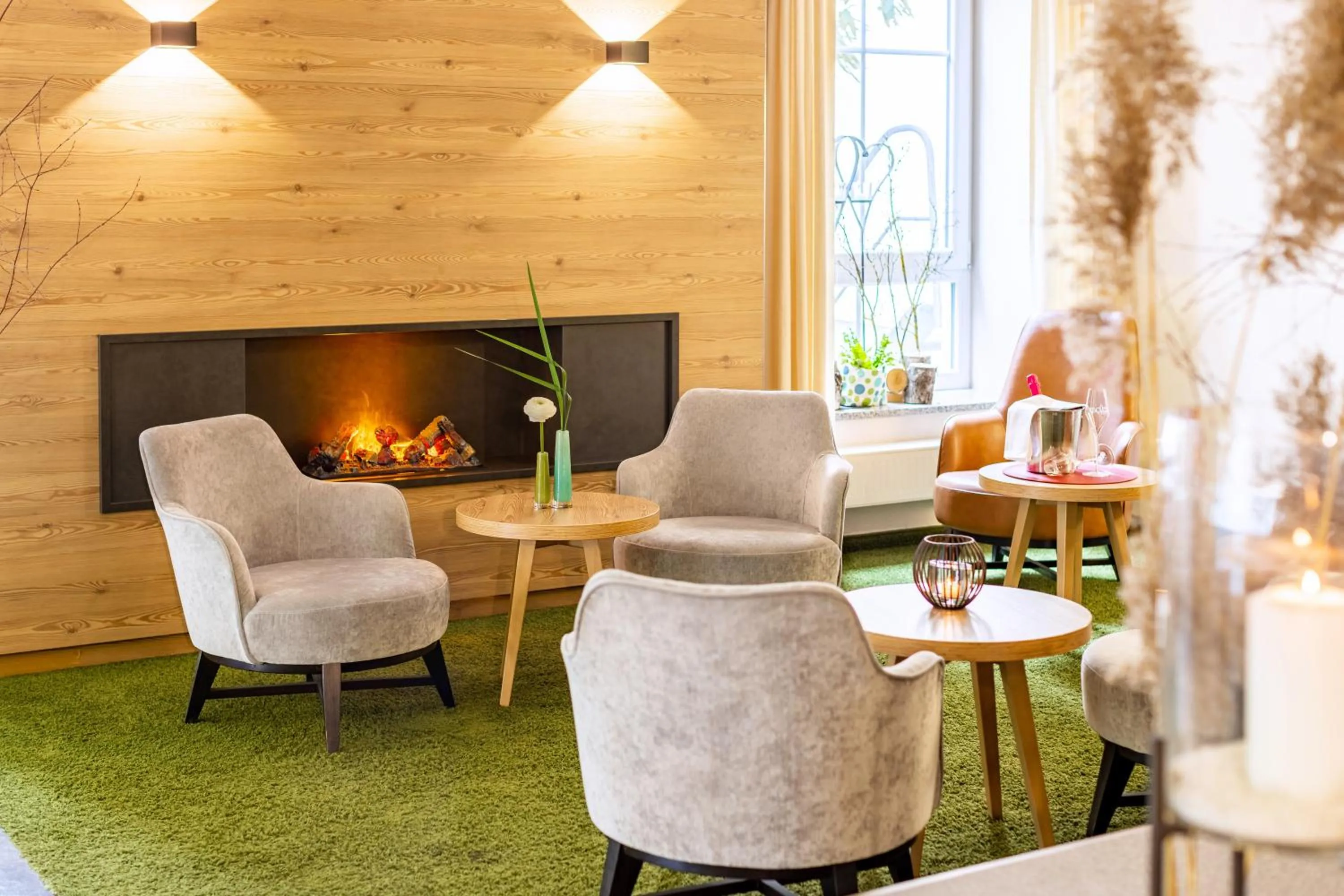 Lobby or reception in Parkhotel Maximilian Ottobeuren